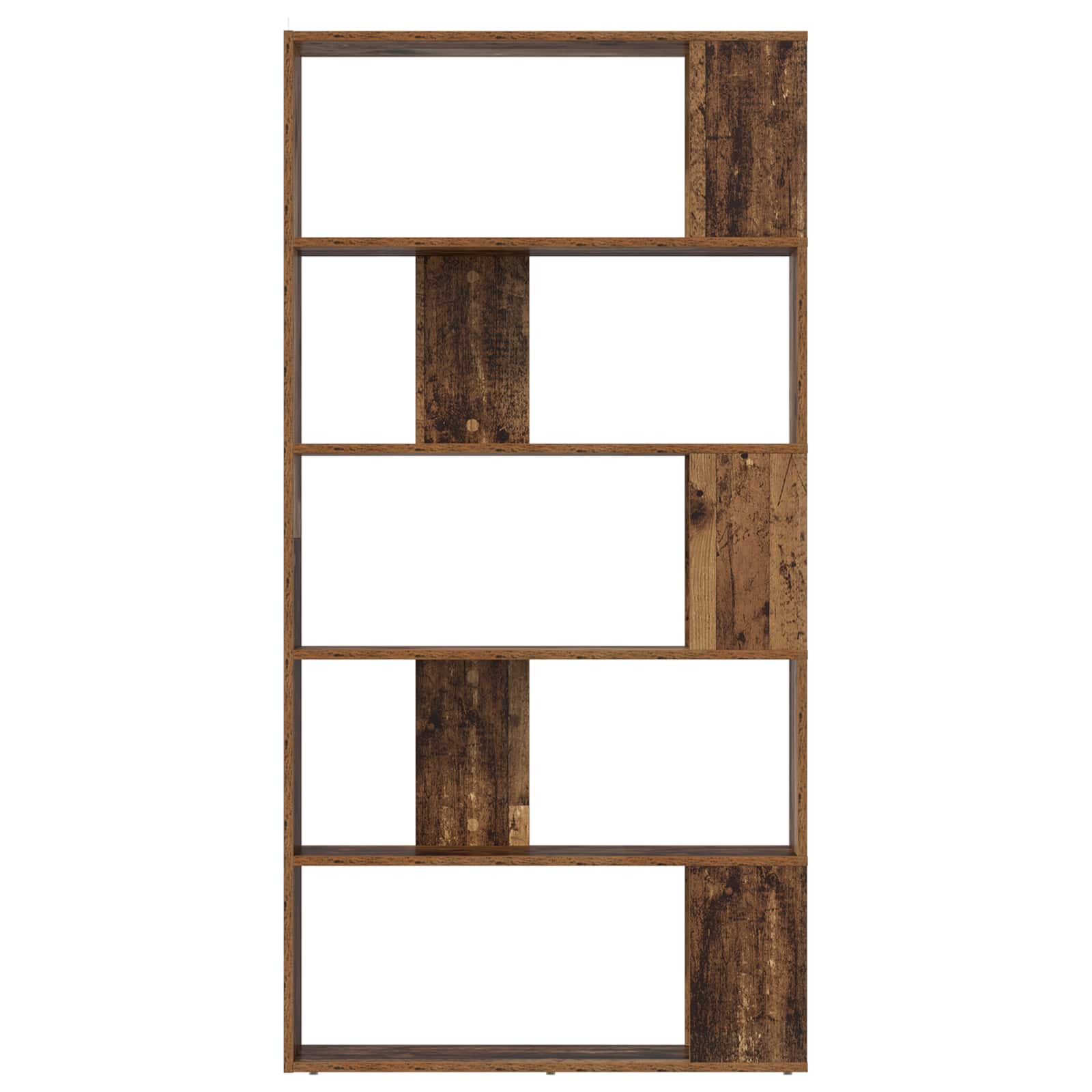 Bibliothèque Bois ancien 80 x 24 x 159 cm Bois d'ingénierie - XIOS