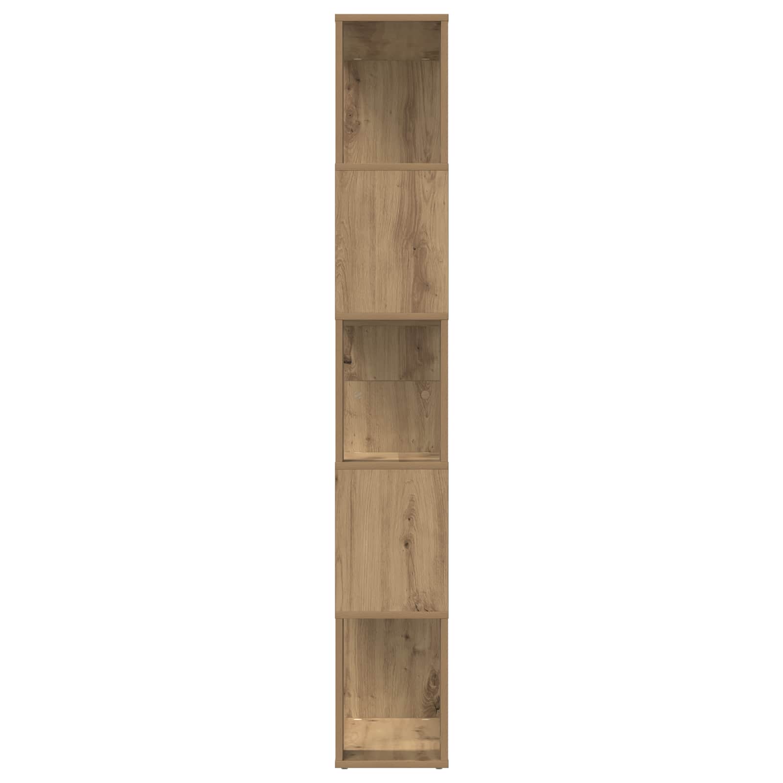 Bibliothèque 80 x 24 x 159 cm Bois d'ingénierie Chêne artisanal - XIOS