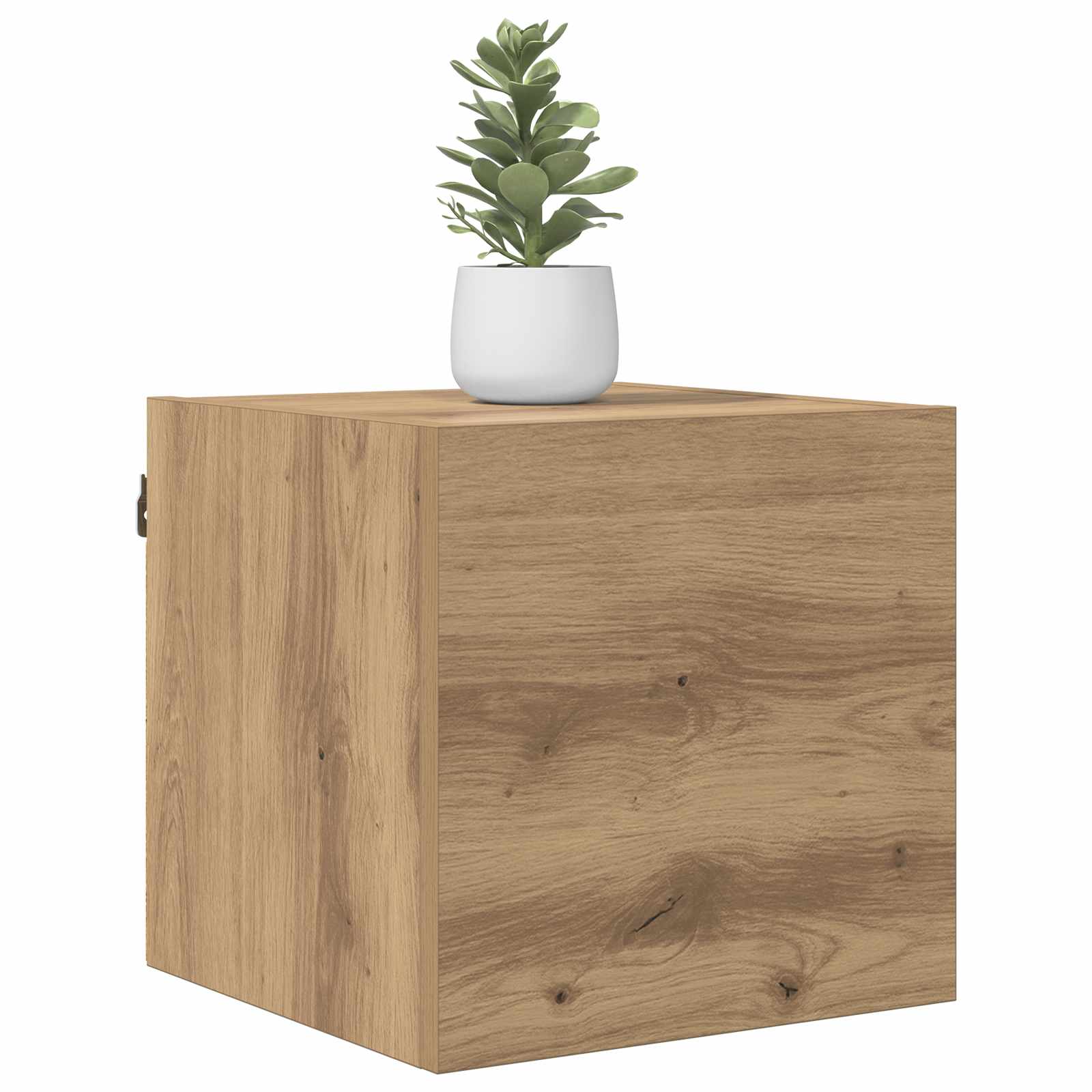 Meuble TV Chêne artisanal 30,5 x 30 x 30 cm Bois d'ingénierie - XIOS