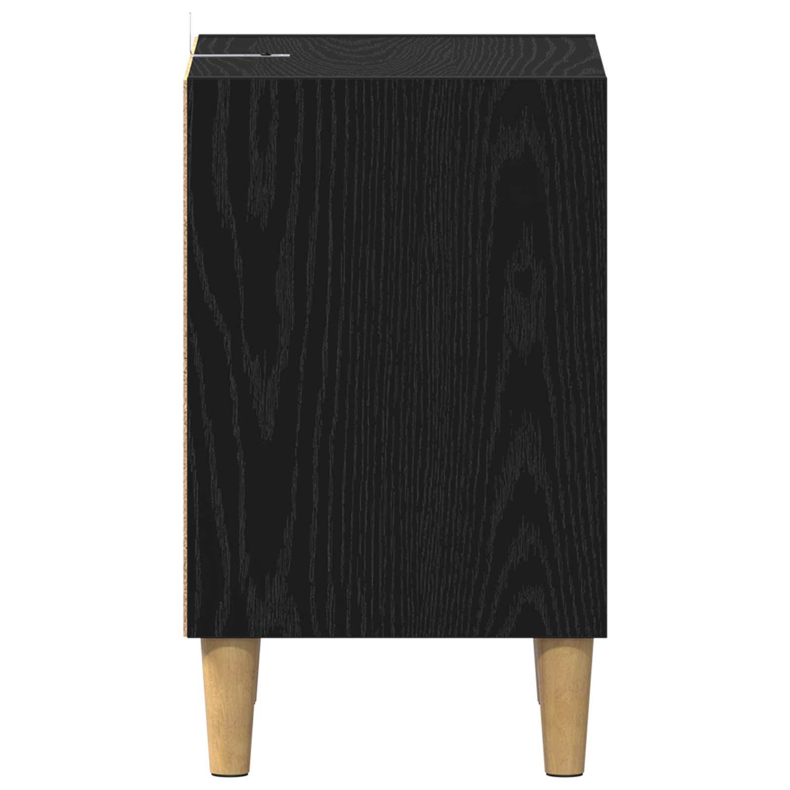 Armoire de lit 2 pcs Chêne noir 40 x 30 x 50 cm - XIOS