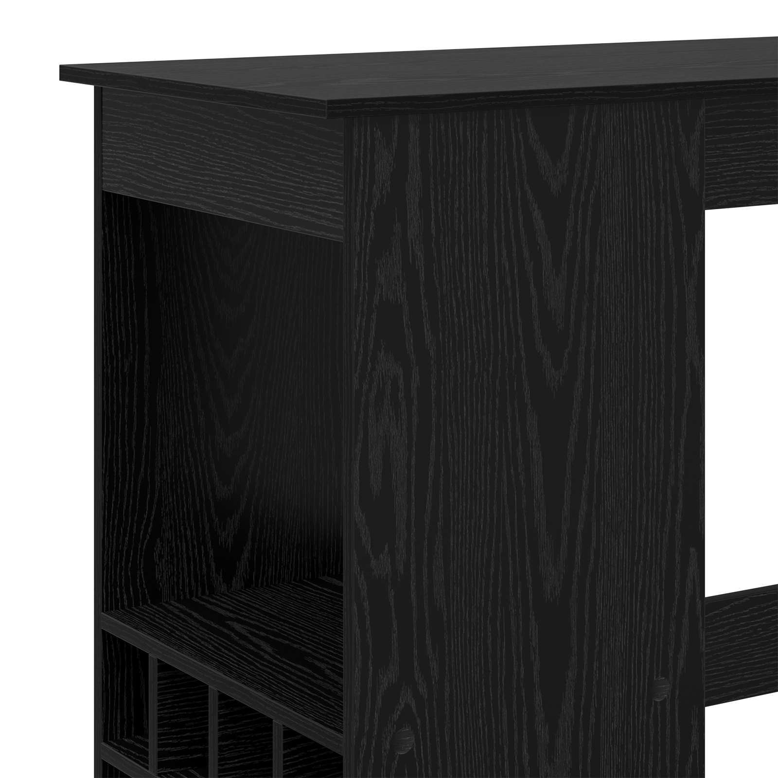 Table de bar Chêne noir 90 x 47.5 x 103.5 cm Bois d'ingénierie - XIOS
