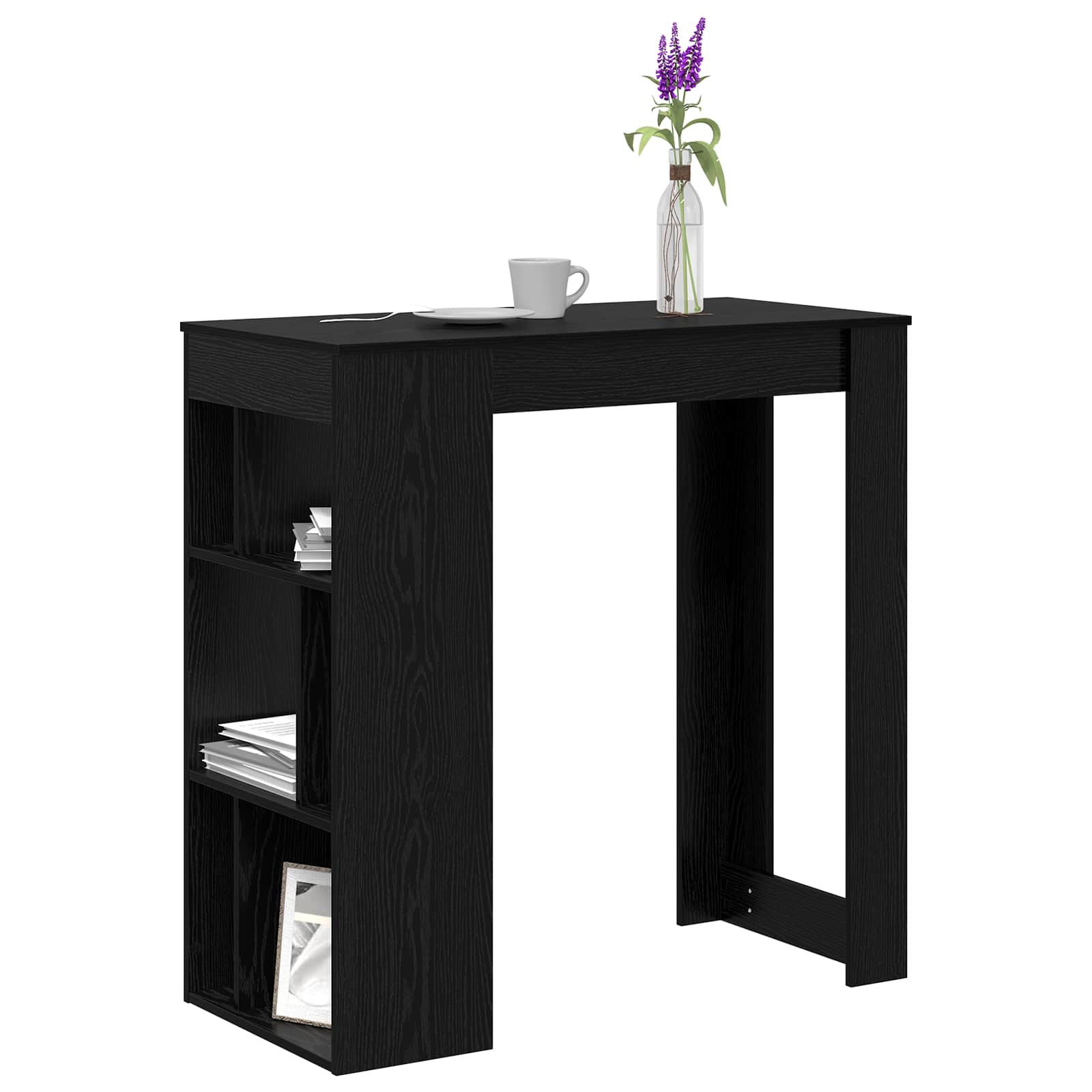 Table de bar Chêne noir 102 x 50 x 103,5 cm Bois d'ingénierie - XIOS