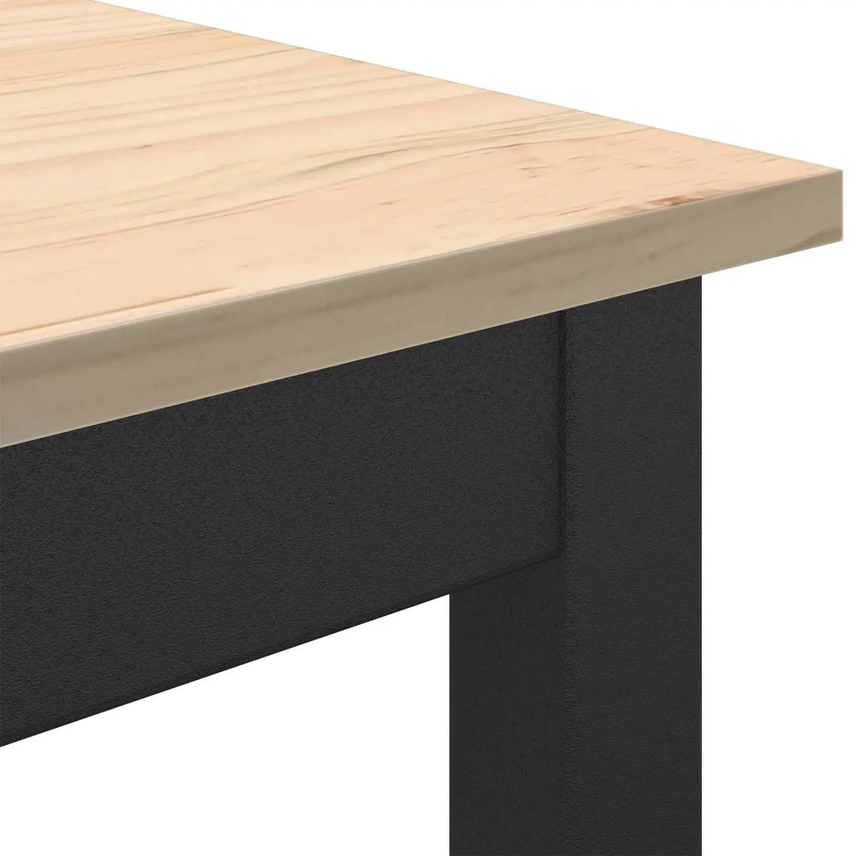Table de bar 200 x 100 x 105 cm Bois de pin massif Naturel - XIOS
