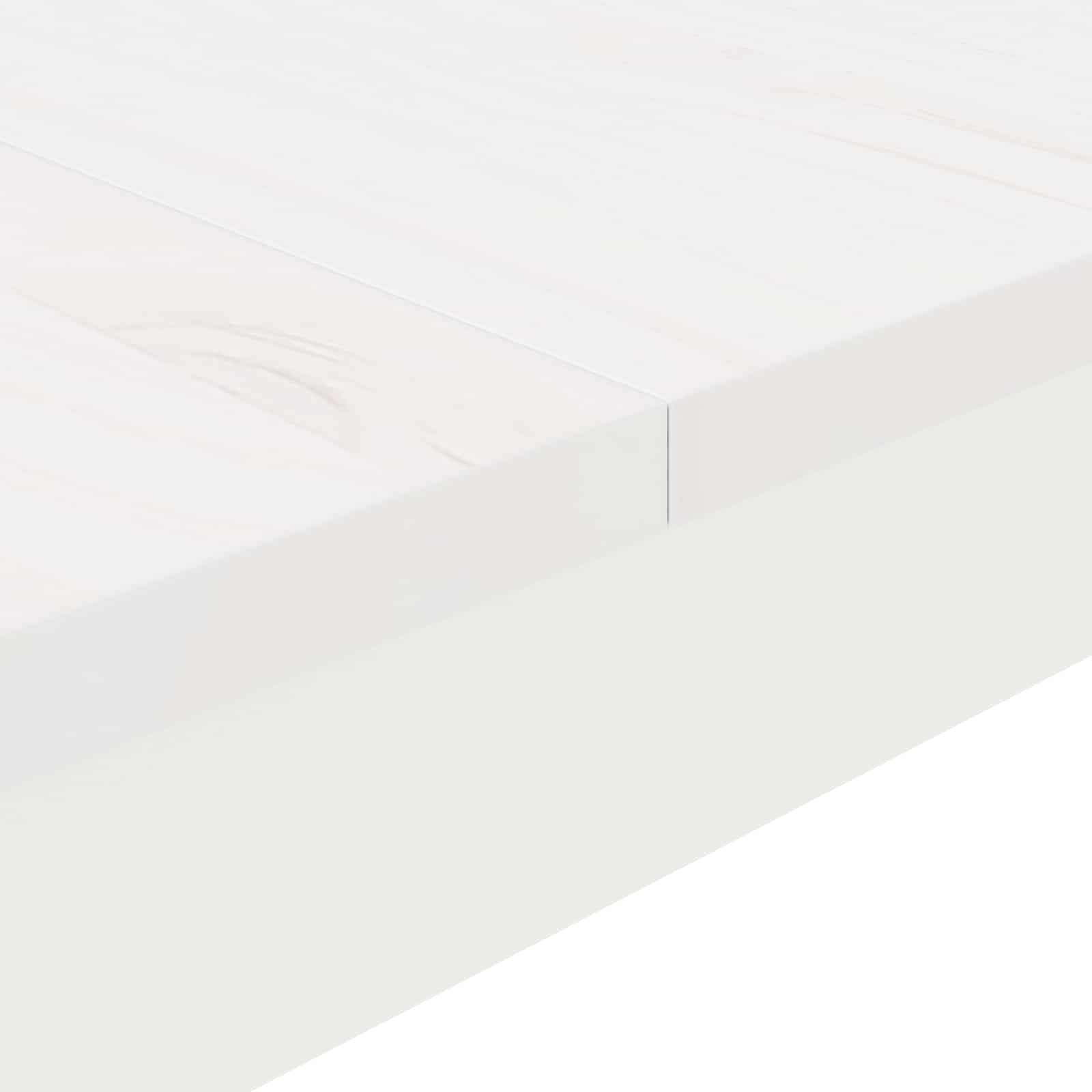 Table de bar Blanc 110 x 55 x 105 cm Bois de pin massif - XIOS