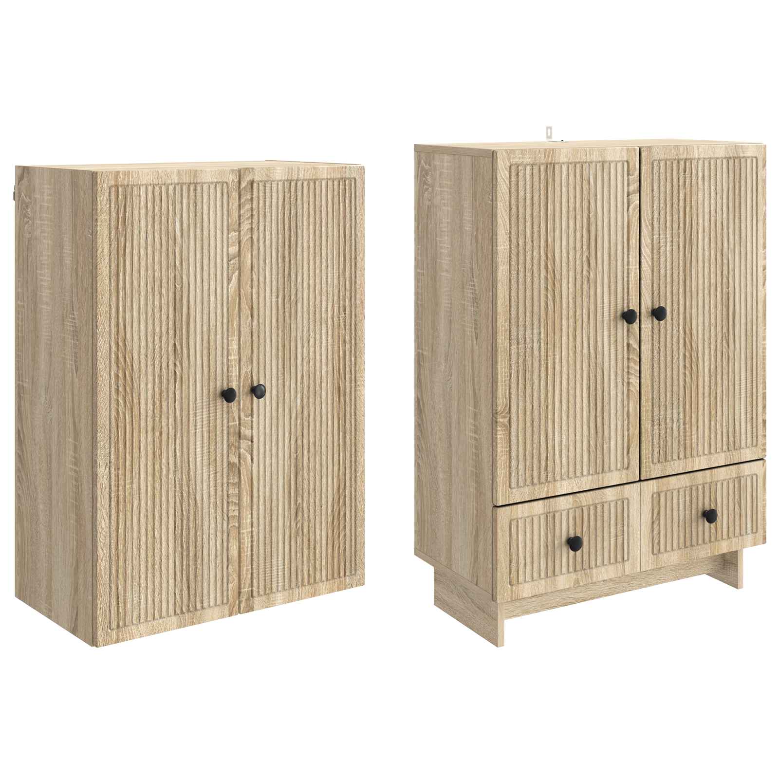 Ensemble de Meubles 2 pcs Chêne Sonoma 66 x 34,5 x 95 cm - XIOS
