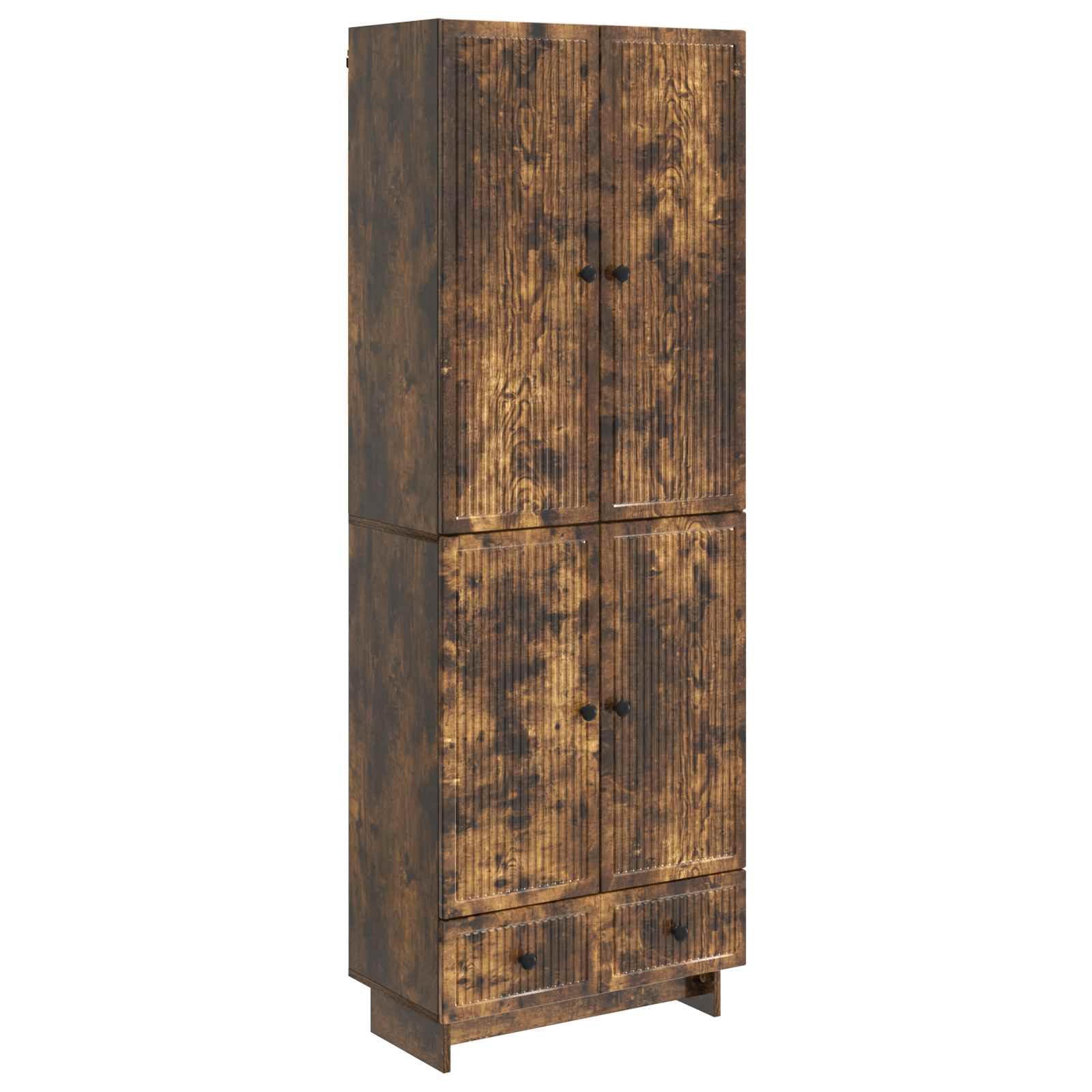 Ensemble de Meubles 2 pcs Chêne fumé 66 x 34,5 x 95 cm - XIOS