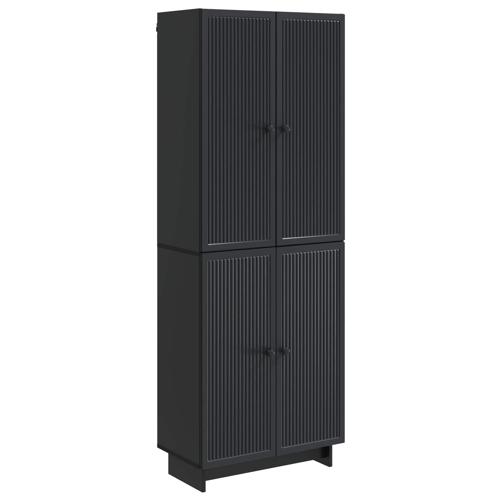 Ensemble de Meubles 2 pcs Noir 66 x 34,5 x 90 cm - XIOS