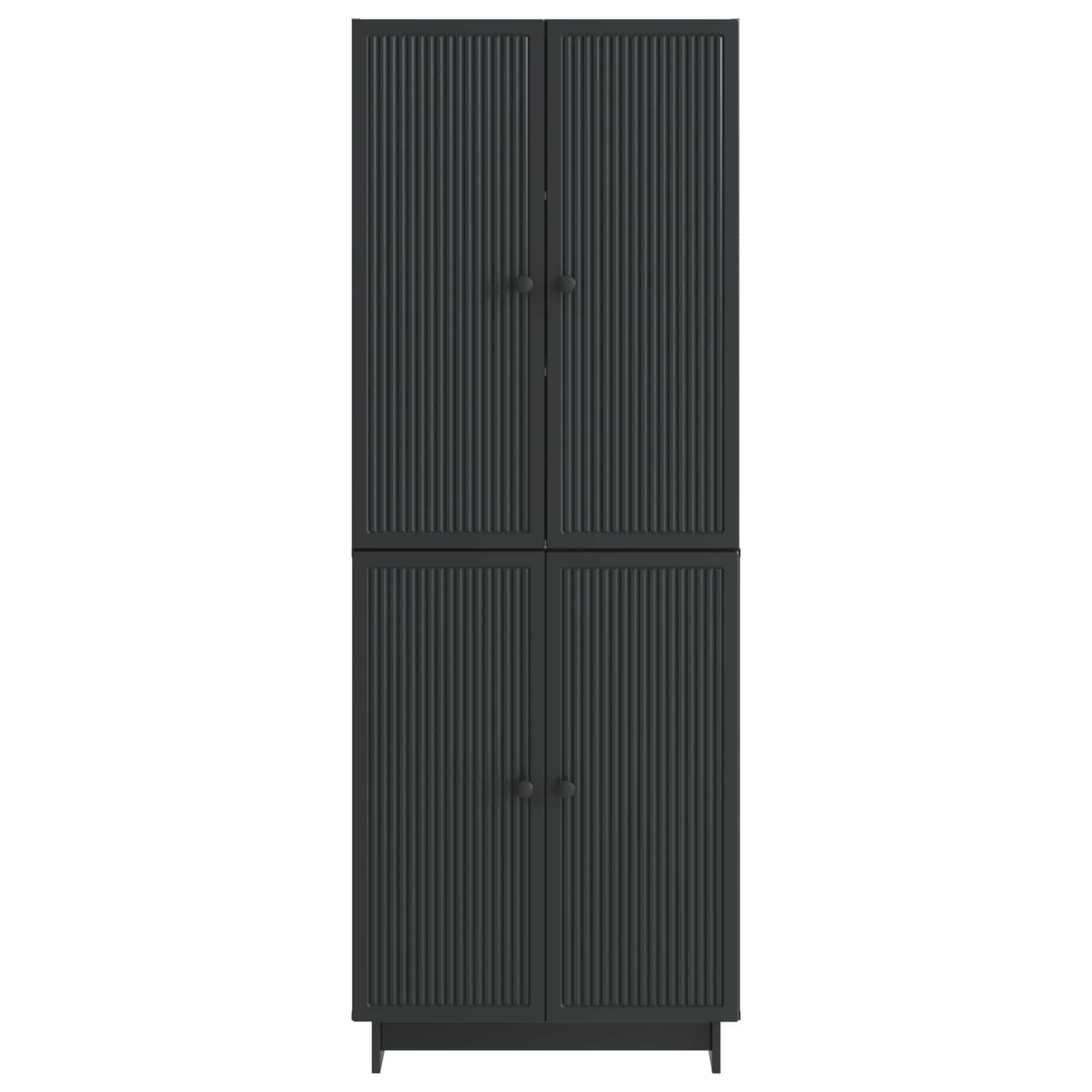 Ensemble de Meubles 2 pcs Noir 66 x 34,5 x 90 cm - XIOS
