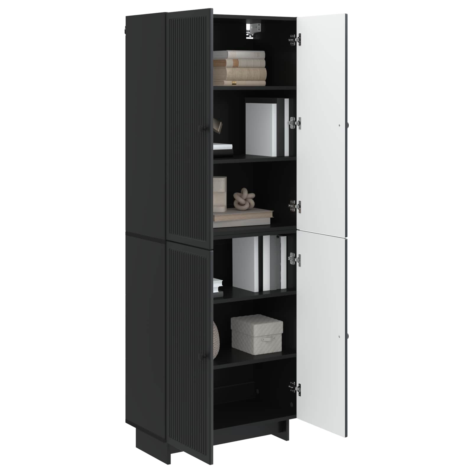 Ensemble de Meubles 2 pcs Noir 66 x 34,5 x 90 cm - XIOS