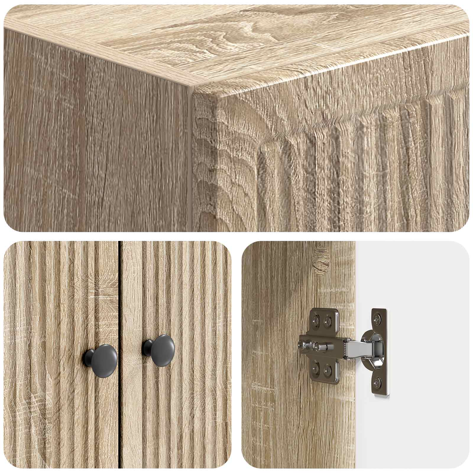 Ensemble de Meubles 2 pcs Chêne Sonoma 66 x 34,5 x 90 cm - XIOS