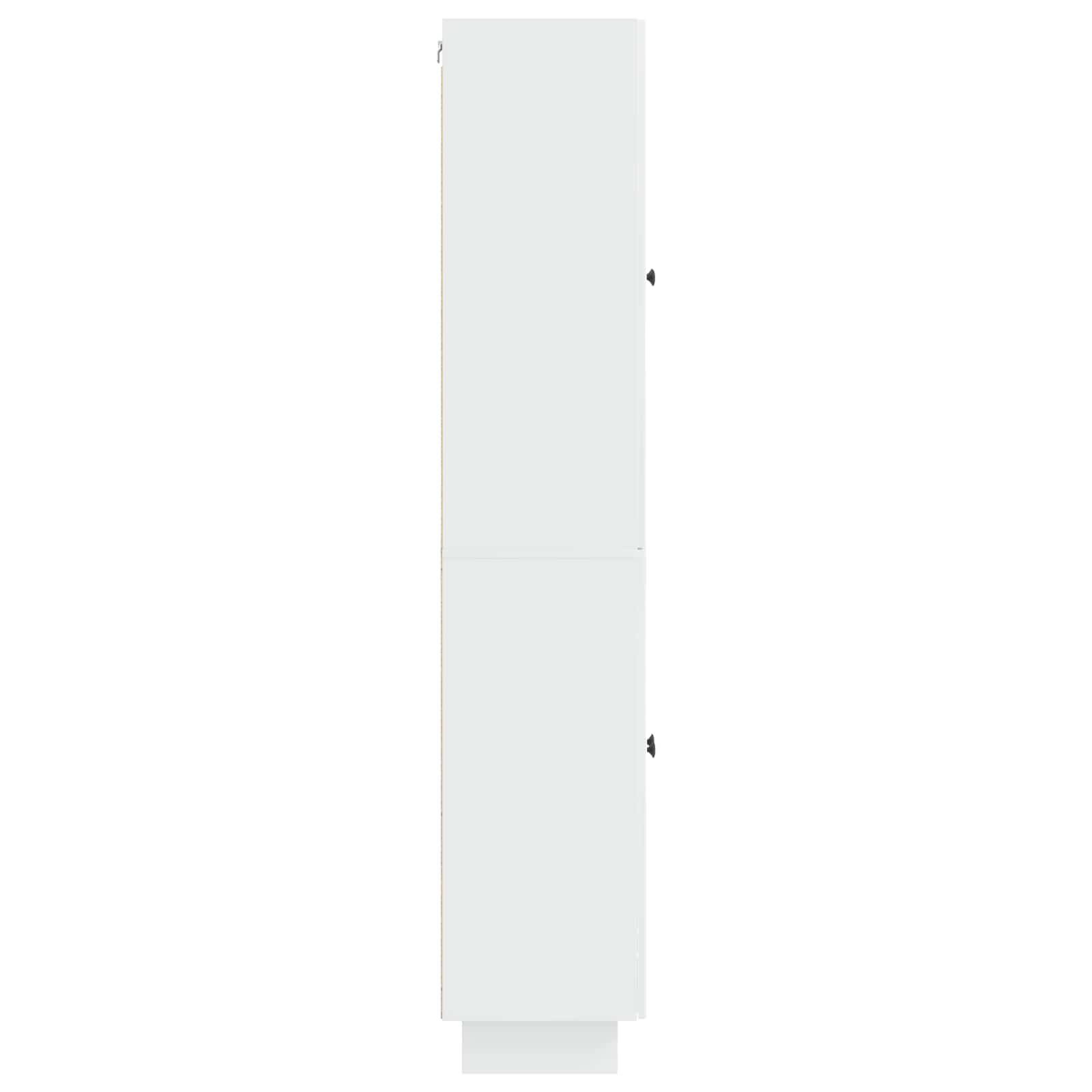 Ensemble de Meubles 2 pcs Blanc brillant 66 x 34,5 x 90 cm - XIOS