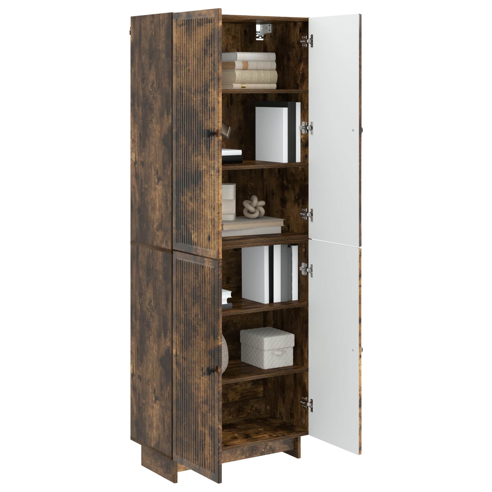 Ensemble de Meubles 2 pcs Chêne fumé 66 x 34,5 x 90 cm - XIOS