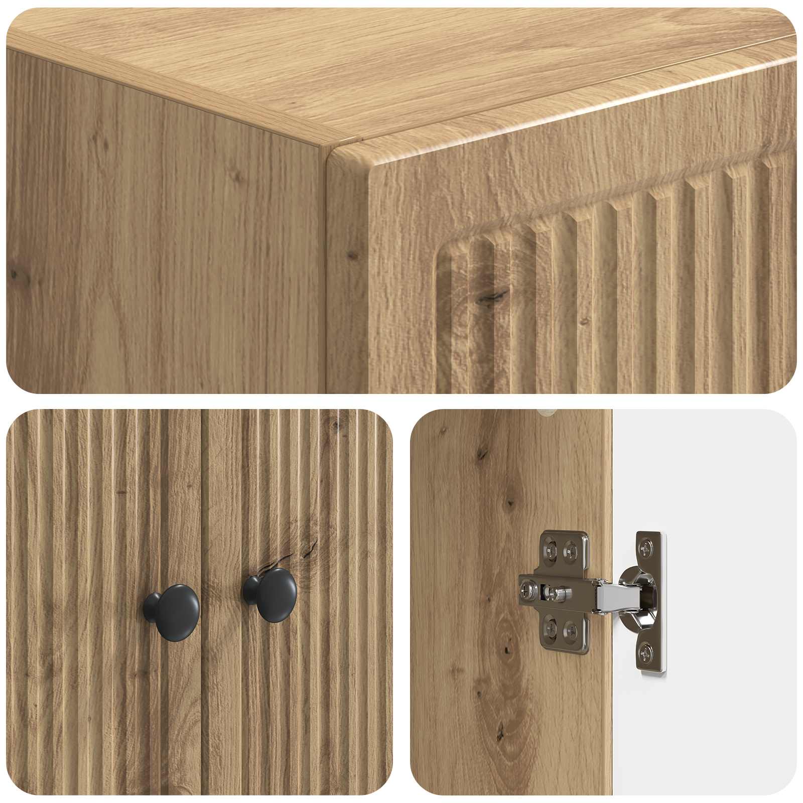 Ensemble de Meubles 2 pcs Chêne artisanal 66 x 34,5 x 90 cm - XIOS