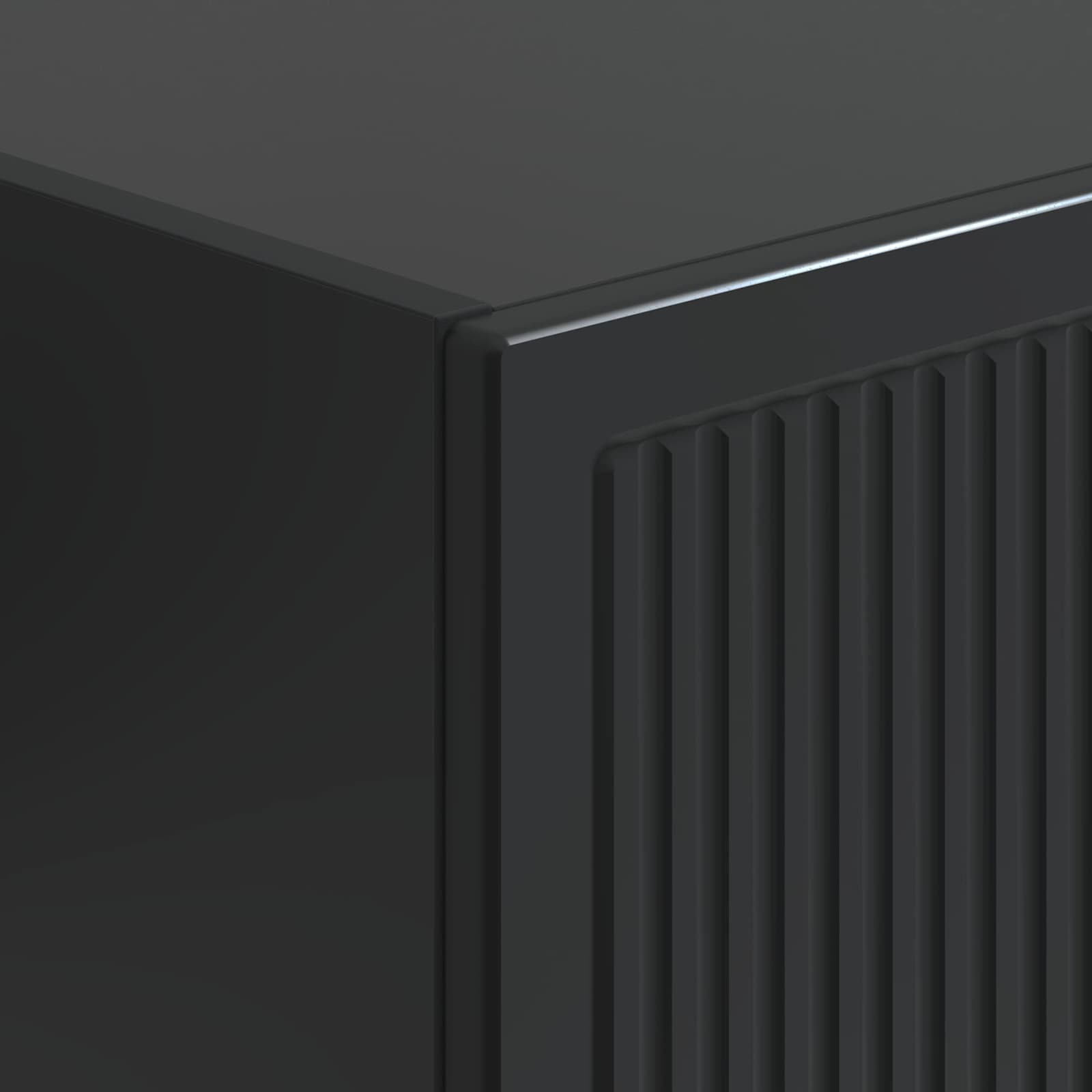 Ensemble de Meubles 2 pcs Noir 34,5 x 33 x 90 cm - XIOS