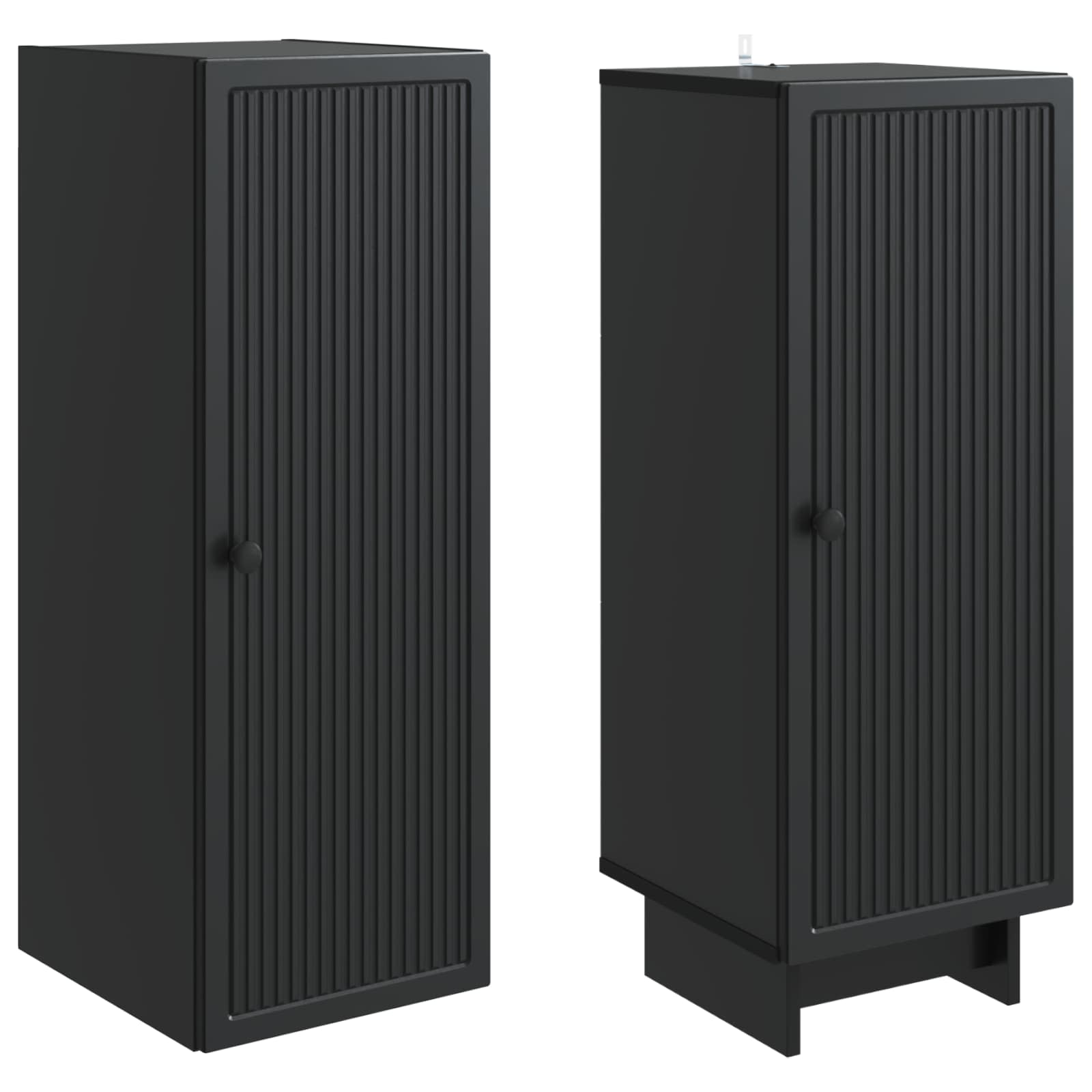 Ensemble de Meubles 2 pcs Noir 34,5 x 33 x 90 cm - XIOS