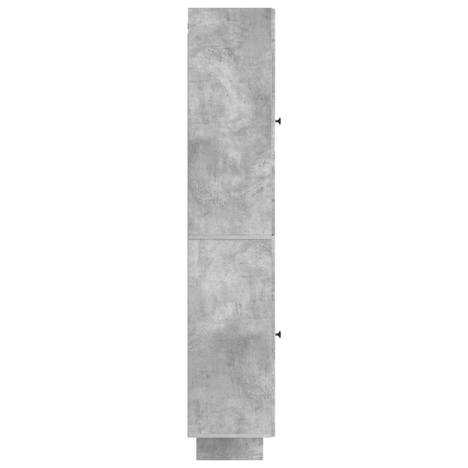 Ensemble de Meubles 2 pcs Gris béton 34,5 x 33 x 90 cm - XIOS