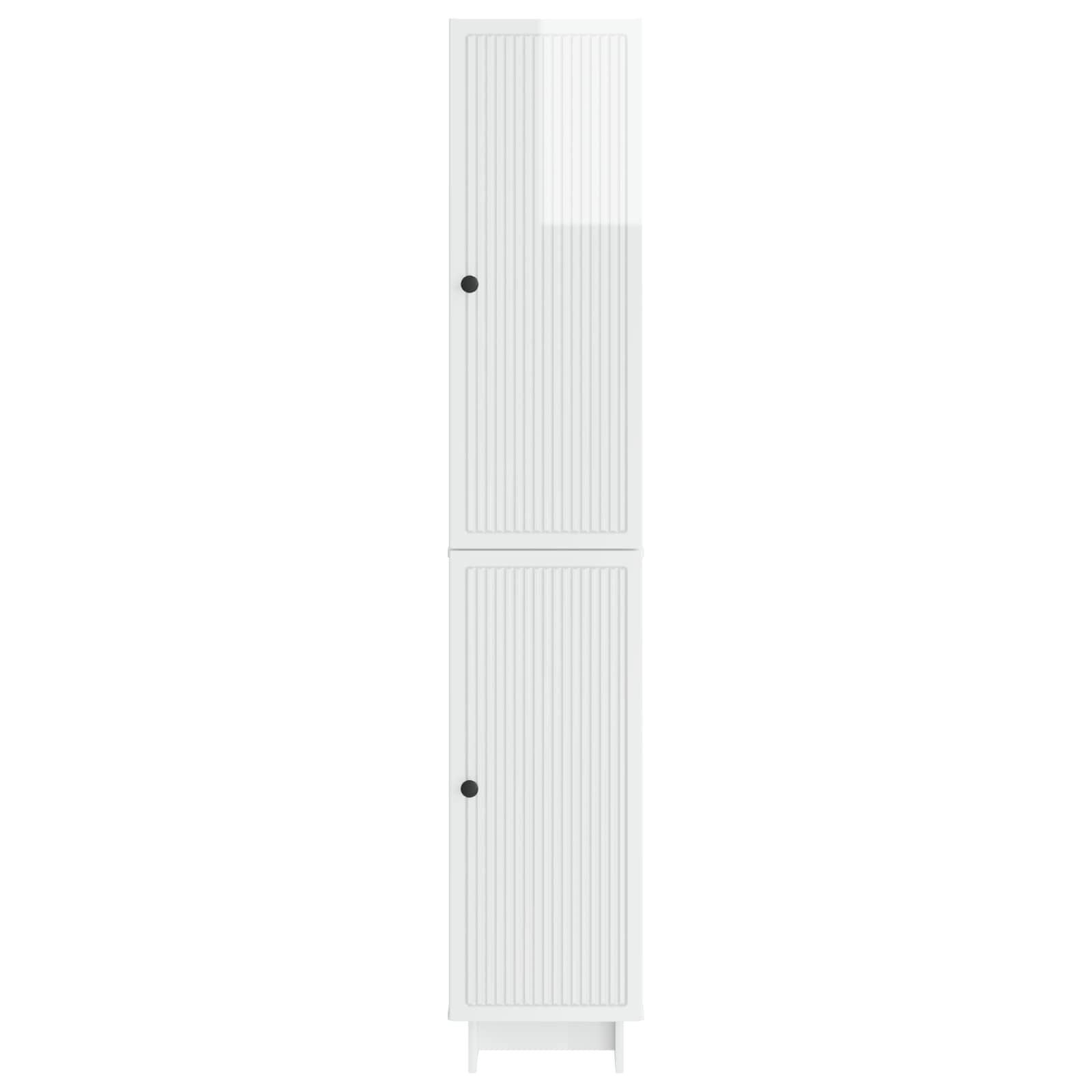 Ensemble de Meubles 2 pcs Blanc brillant 34,5 x 33 x 90 cm - XIOS