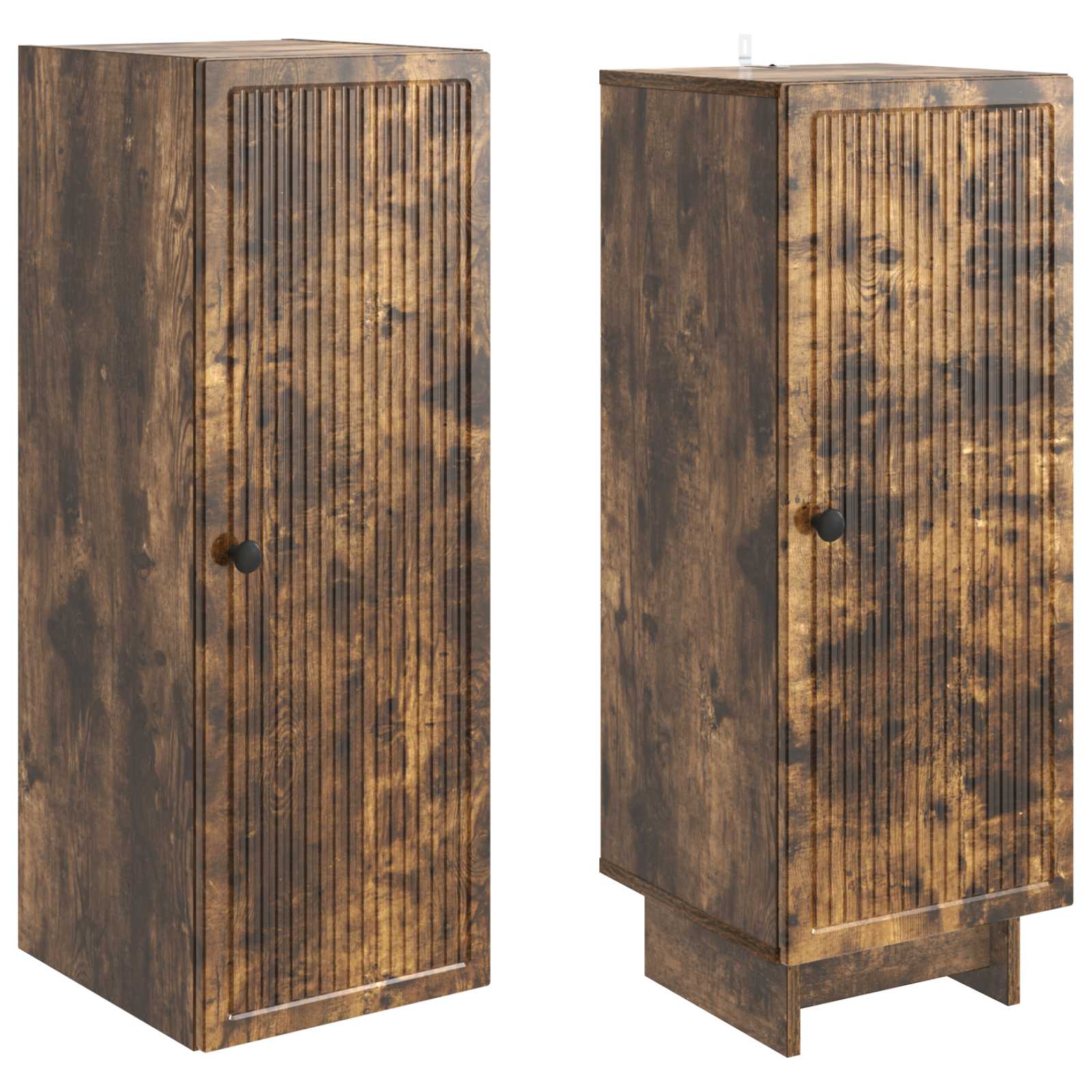 Ensemble de Meubles 2 pcs Chêne fumé 34,5 x 33 x 90 cm - XIOS