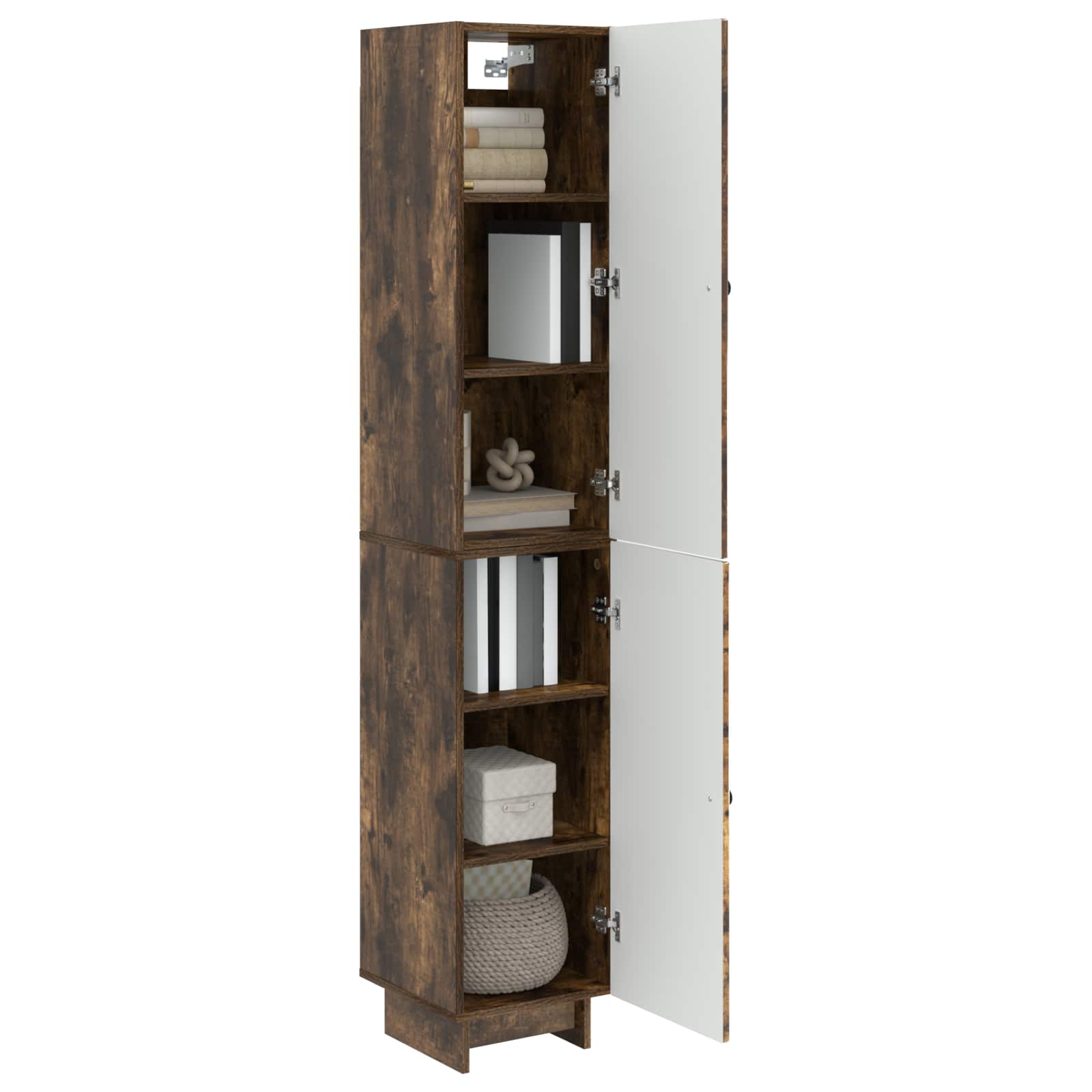 Ensemble de Meubles 2 pcs Chêne fumé 34,5 x 33 x 90 cm - XIOS