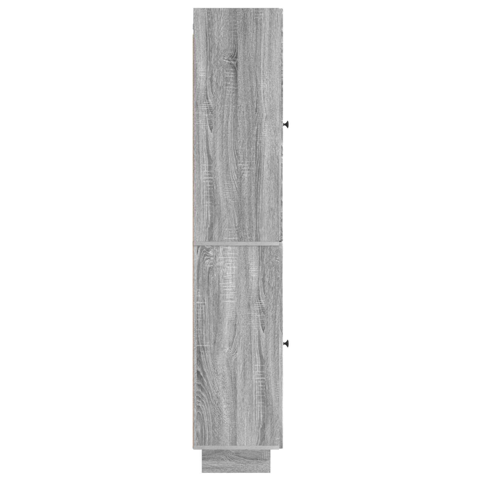 Ensemble de Meubles 2 pcs Sonoma gris 34,5 x 33 x 90 cm - XIOS