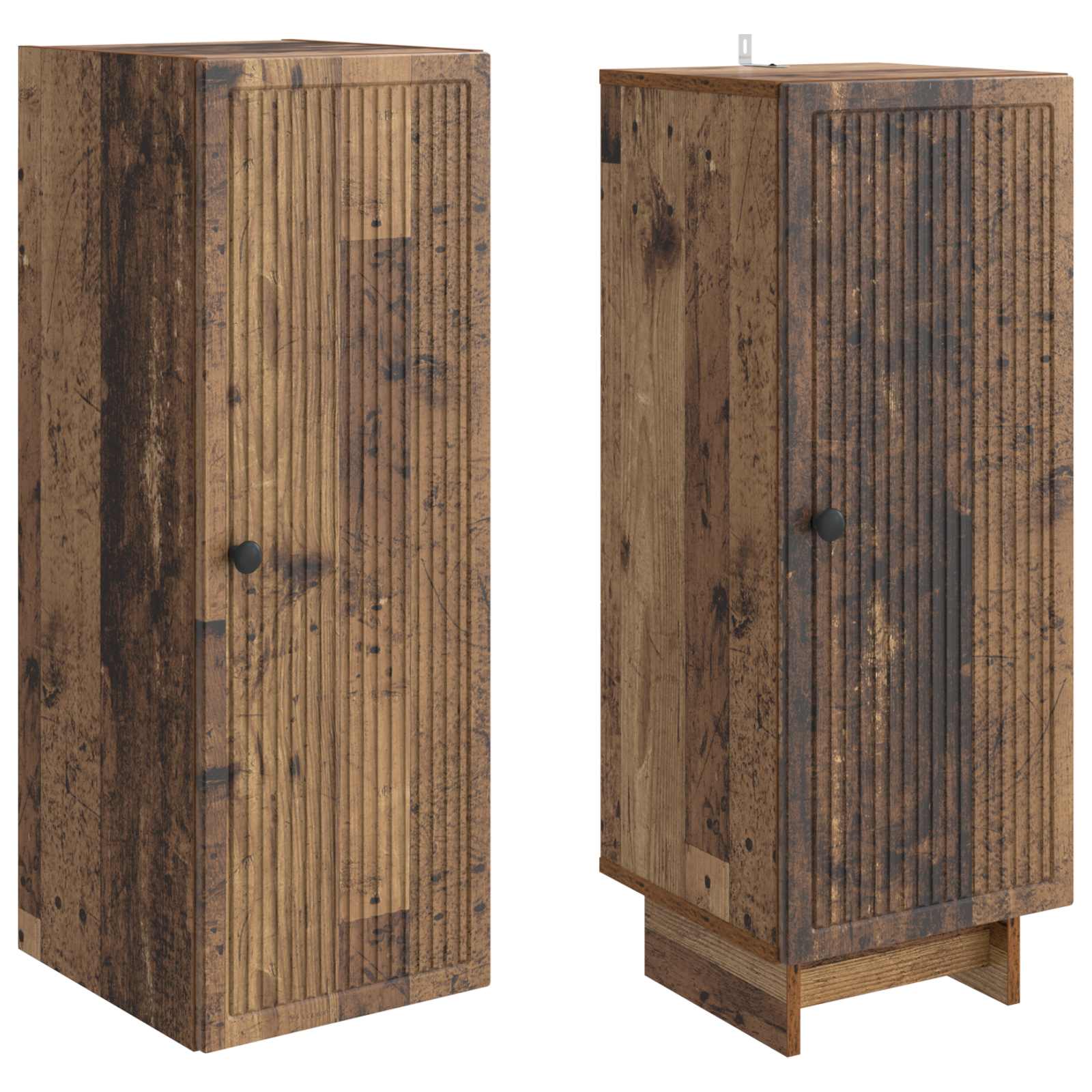 Ensemble de Meubles 2 pcs Bois ancien 34,5 x 33 x 90 cm - XIOS
