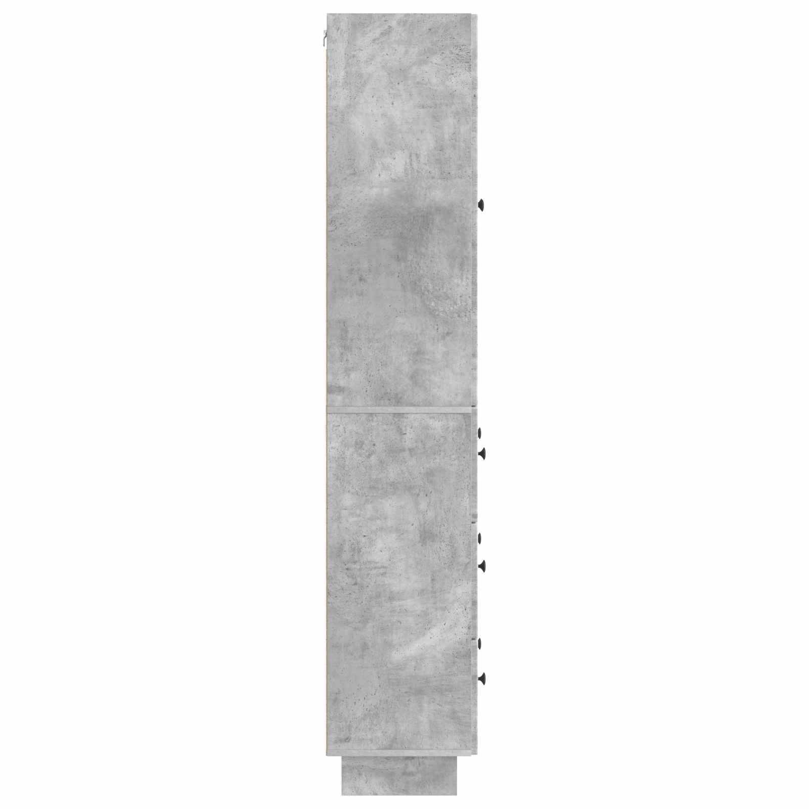 Ensemble de Meubles 2 pcs Gris béton 66 x 34,5 x 90 cm - XIOS