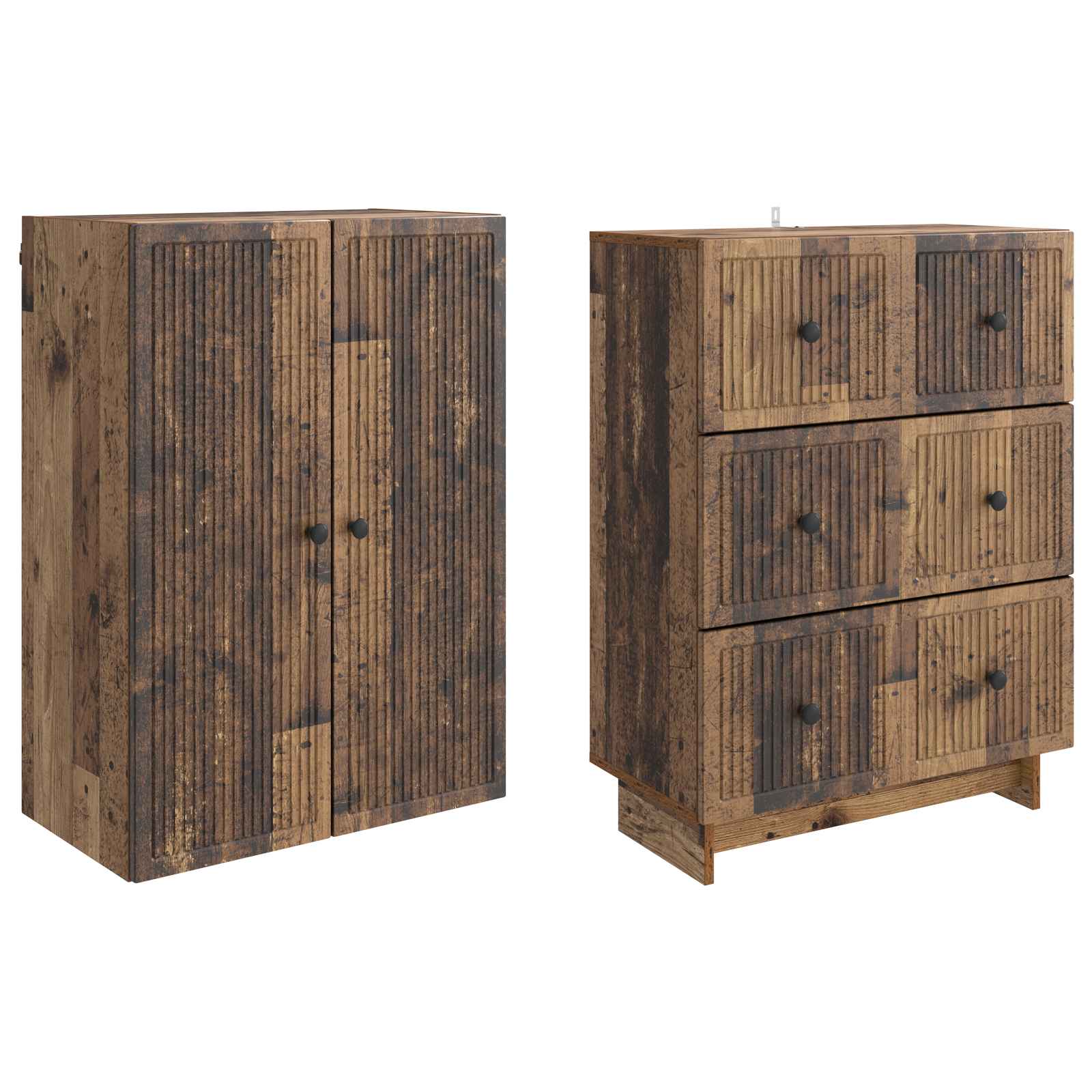 Ensemble de Meubles 2 pcs 66 x 34,5 x 90 cm Bois d'ingénierie - XIOS
