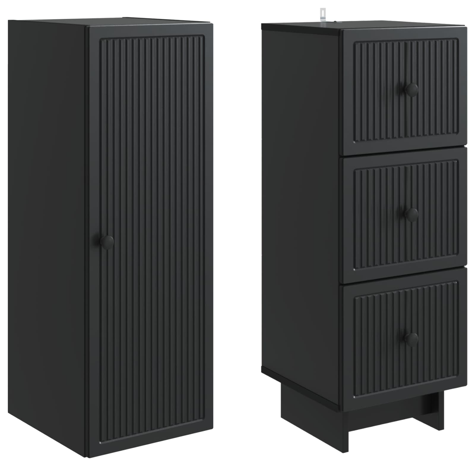 Ensemble de Meubles 2 pcs 33 x 34,5 x 90 cm Bois d'ingénierie - XIOS