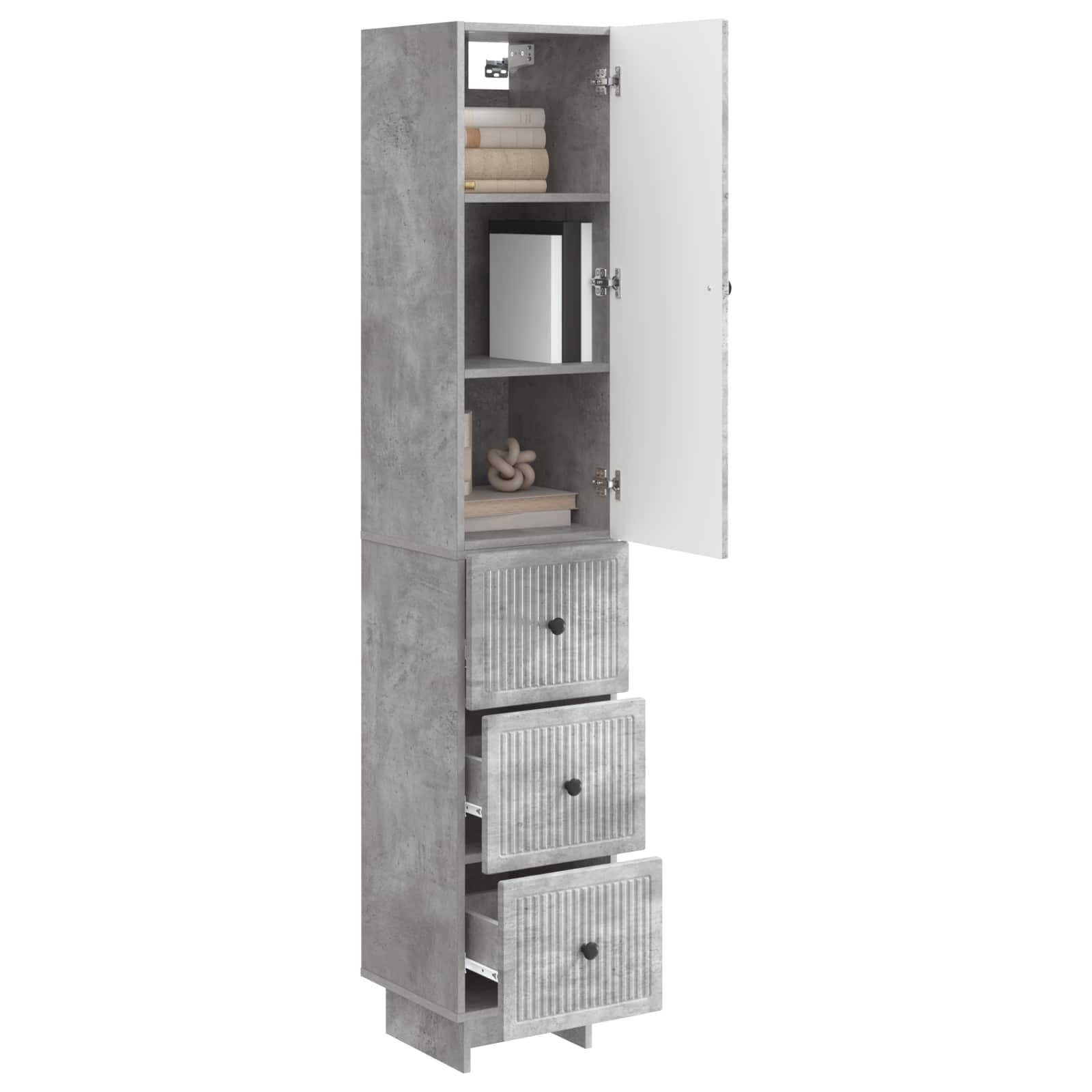 Ensemble de Meubles 2 pcs 33 x 34,5 x 90 cm Bois d'ingénierie - XIOS