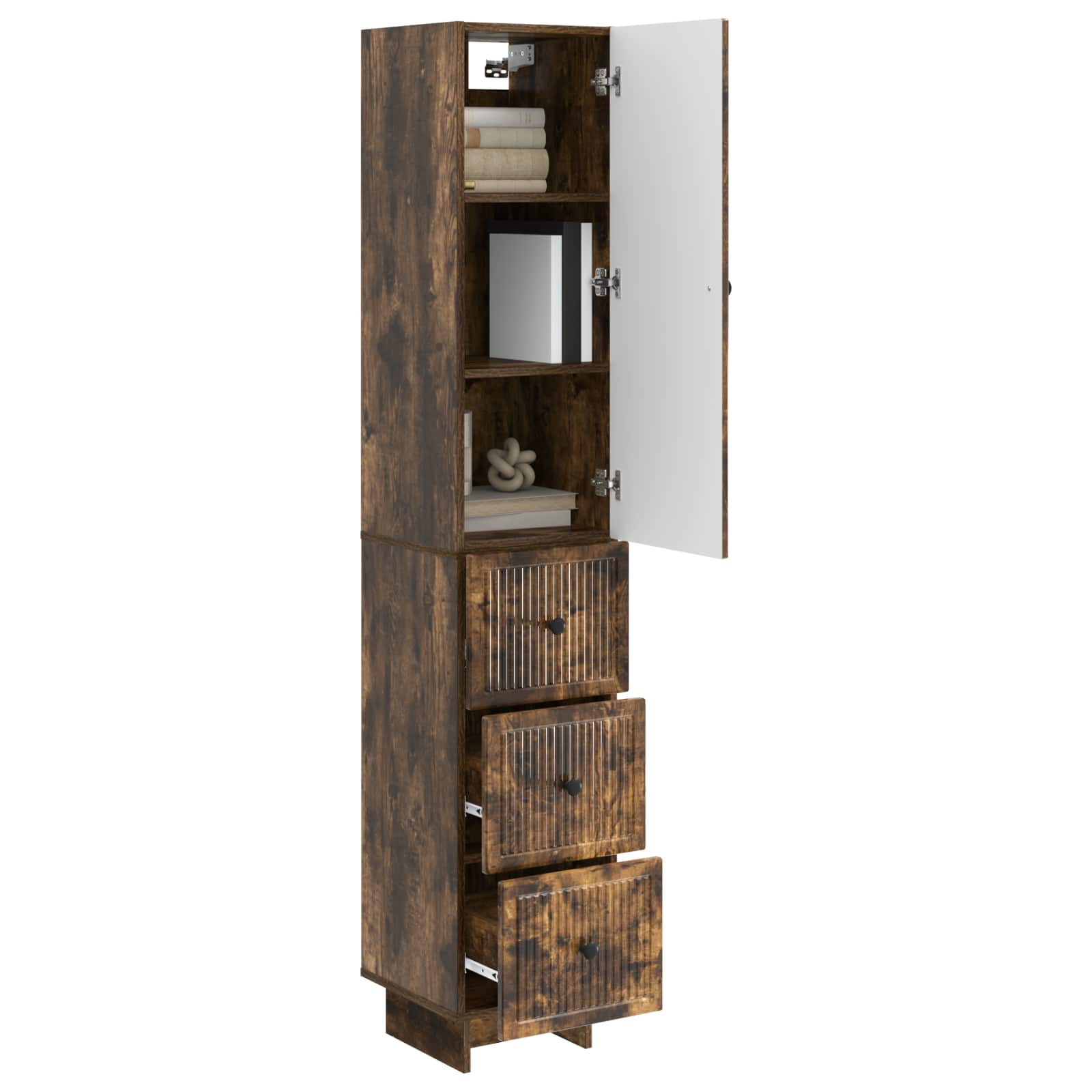 Ensemble de Meubles 2 pcs 33 x 34,5 x 90 cm Bois d'ingénierie - XIOS