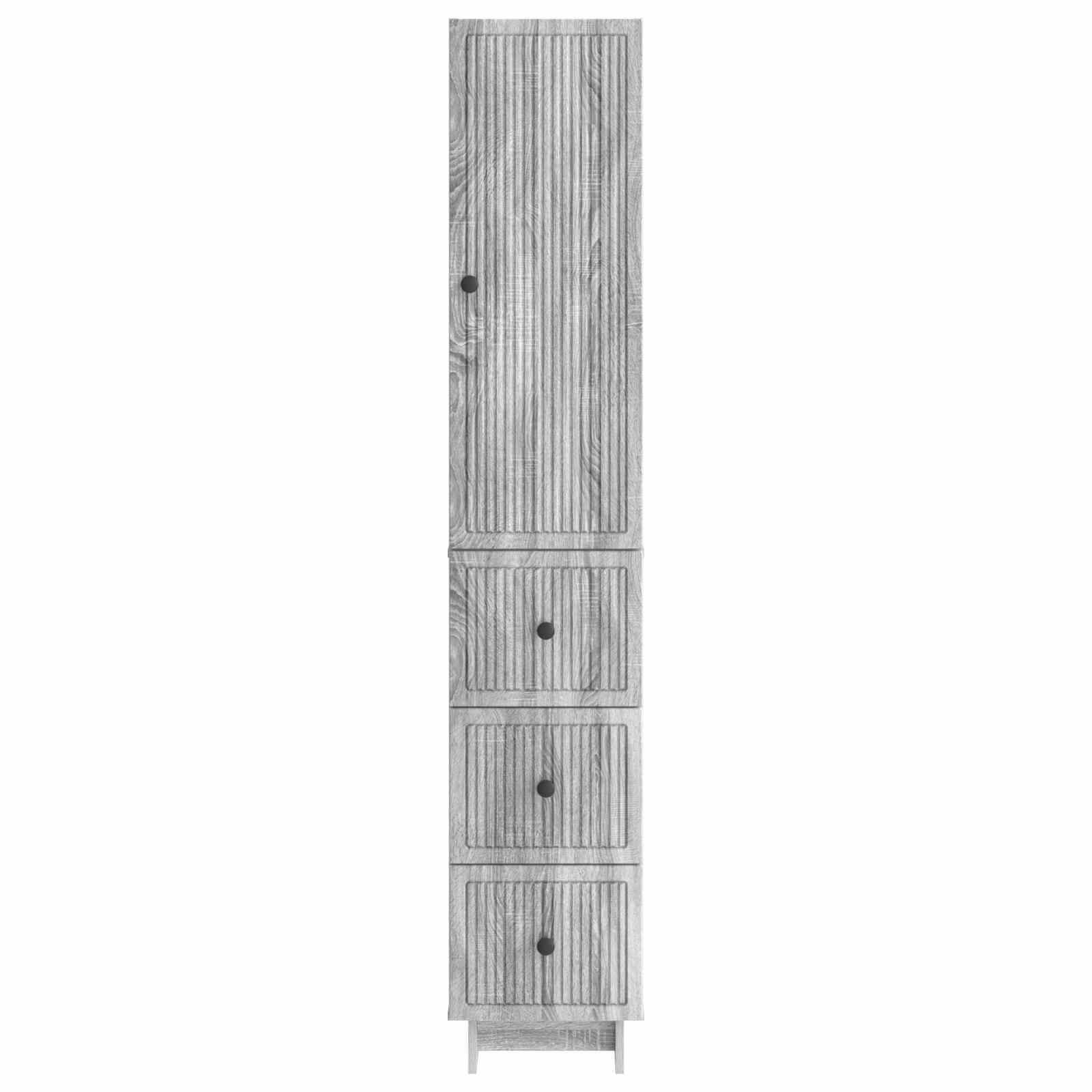 Ensemble de Meubles 2 pcs 33 x 34,5 x 90 cm Bois d'ingénierie - XIOS