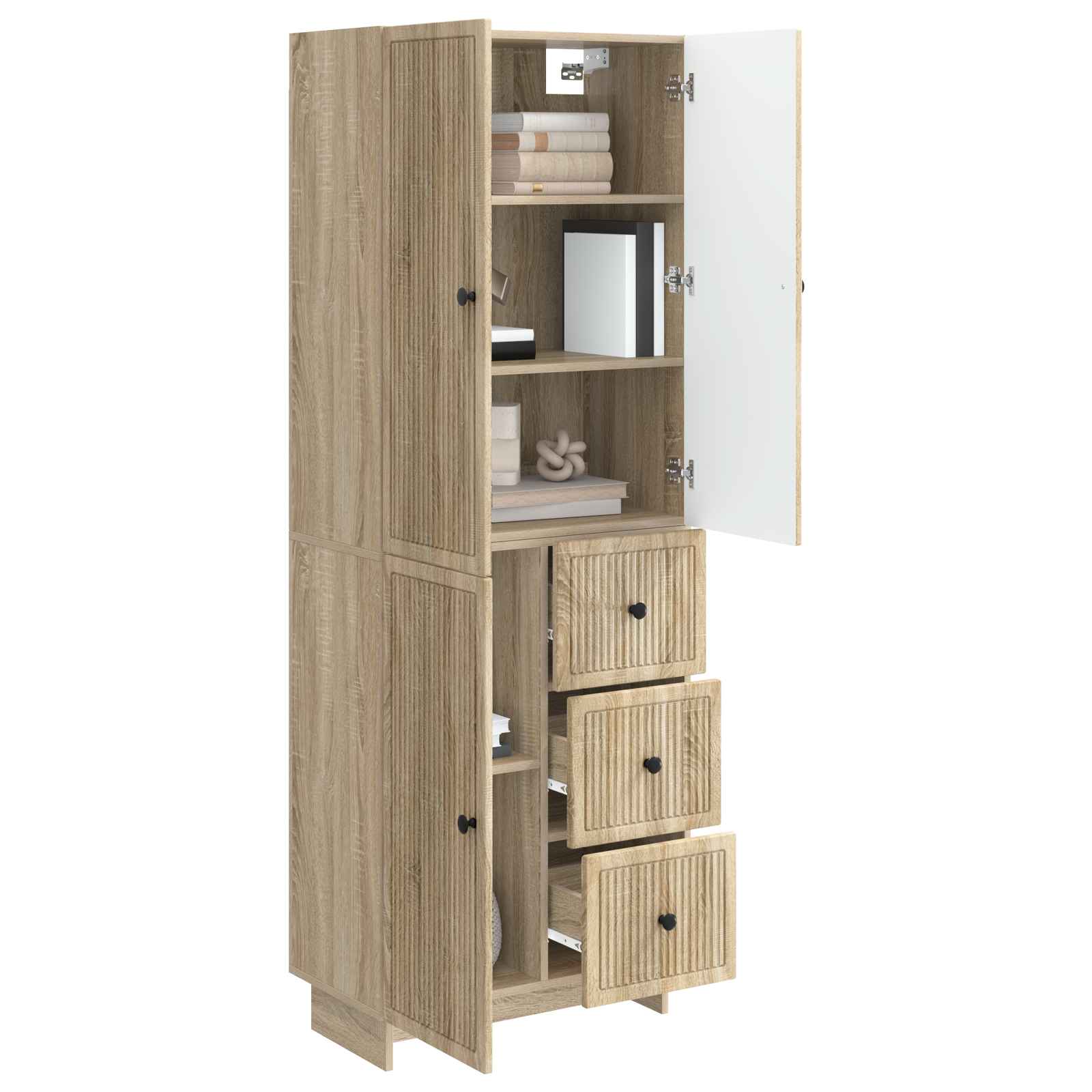Ensemble de Meubles 2 pcs 66 x 34,5 x 90 cm Bois d'ingénierie - XIOS