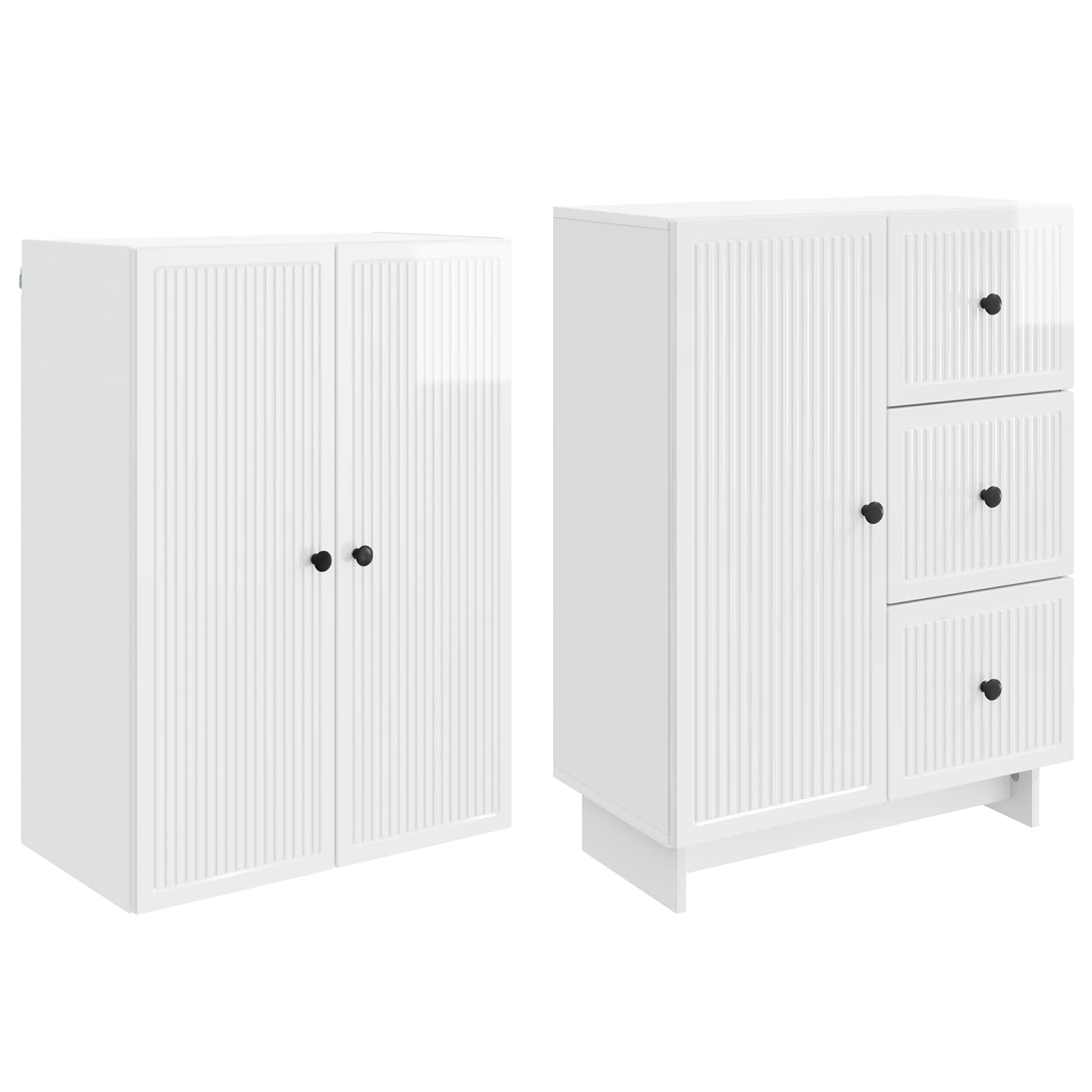 Ensemble de Meubles 2 pcs 66 x 34,5 x 90 cm Bois d'ingénierie - XIOS