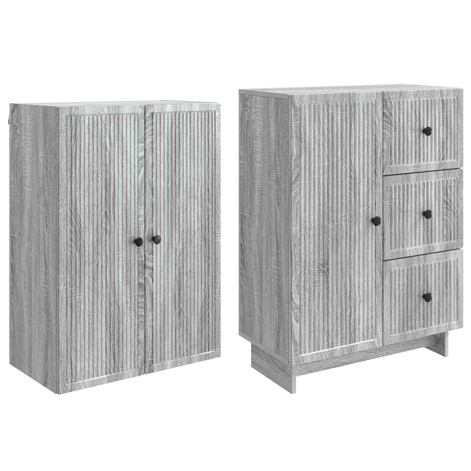 Ensemble de Meubles 2 pcs 66 x 34,5 x 90 cm Bois d'ingénierie - XIOS