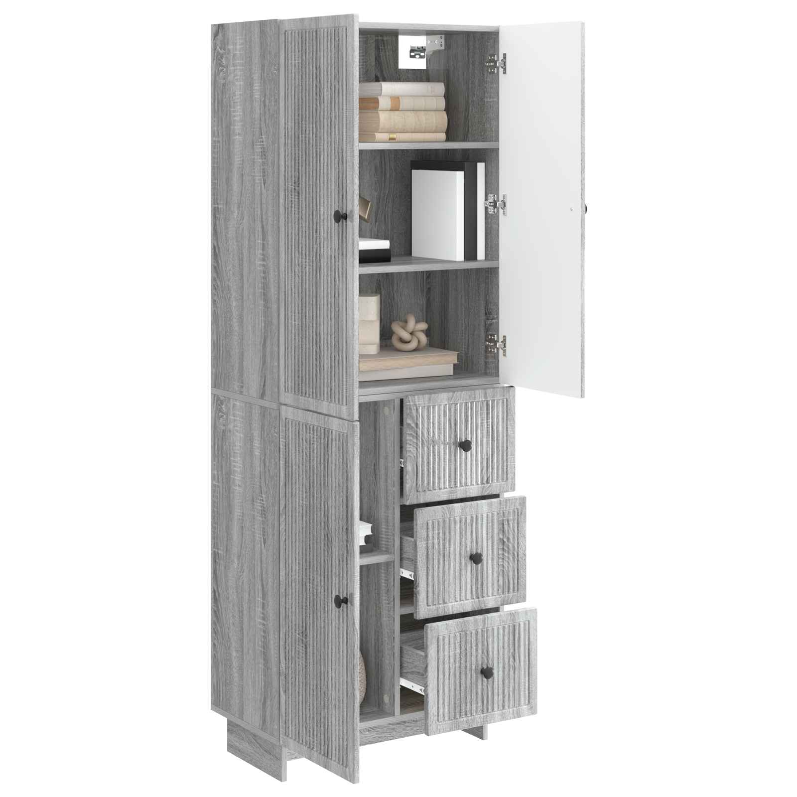Ensemble de Meubles 2 pcs 66 x 34,5 x 90 cm Bois d'ingénierie - XIOS