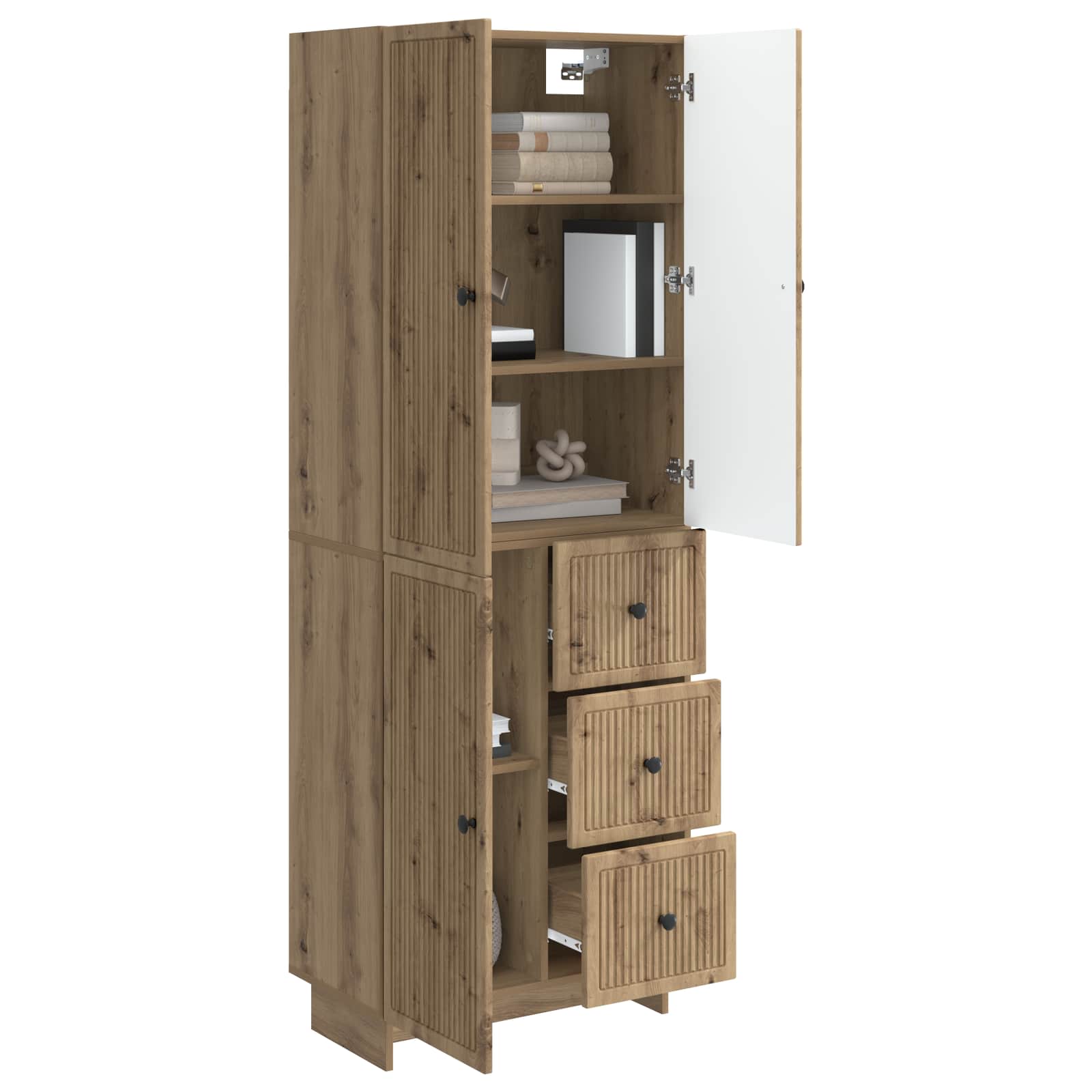 Ensemble de Meubles 2 pcs 66 x 34,5 x 90 cm Bois d'ingénierie - XIOS