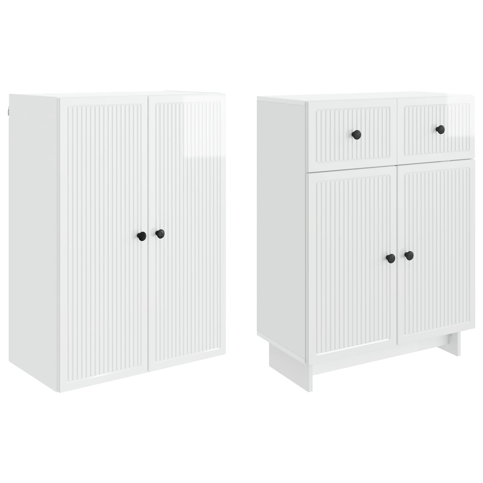 Ensemble de Meubles 2 pcs 66 x 34,5 x 90 cm Bois d'ingénierie - XIOS
