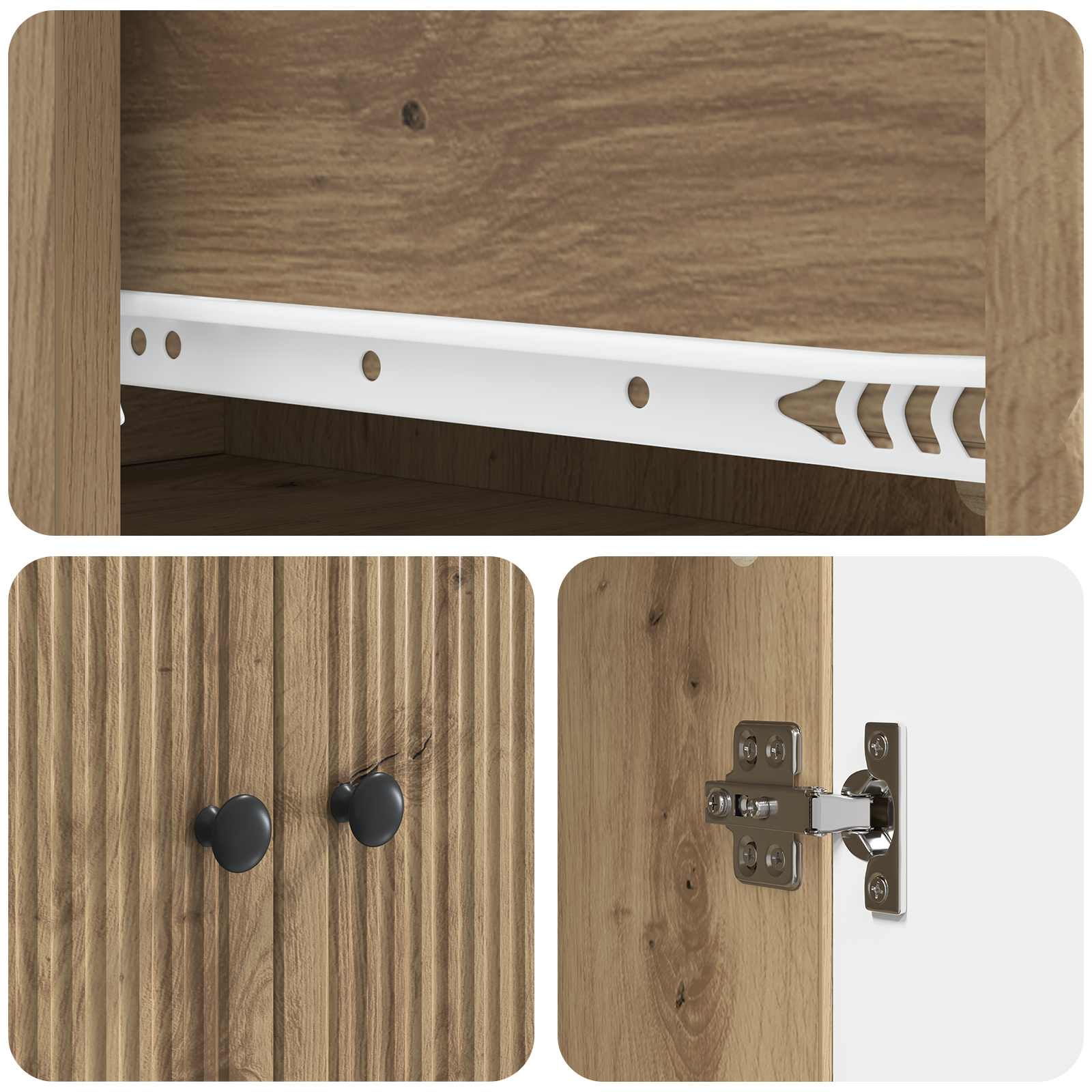 Ensemble de Meubles 2 pcs 66 x 34,5 x 90 cm Bois d'ingénierie - XIOS