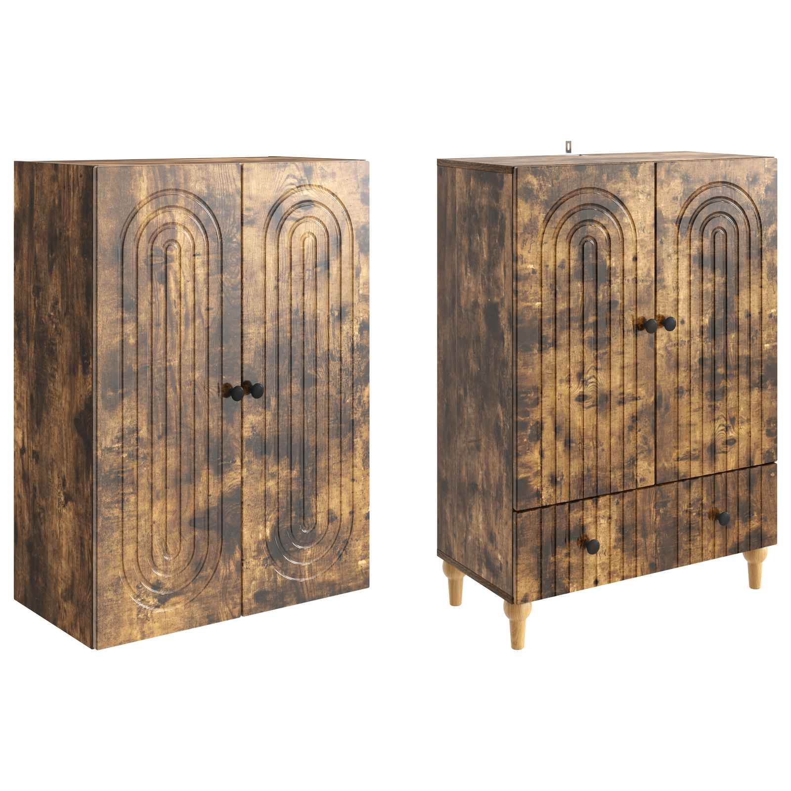 Ensemble de Meubles 2 pcs 66 x 34,5 x 95 cm Bois d'ingénierie - XIOS
