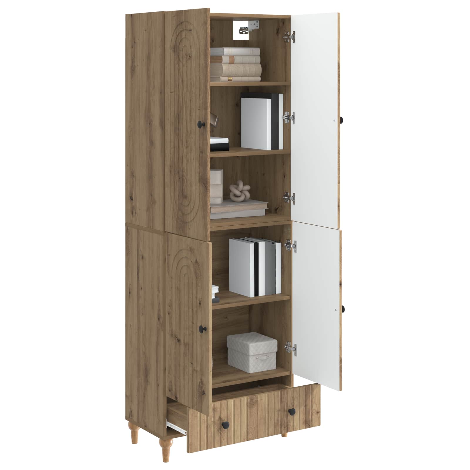 Ensemble de Meubles 2 pcs 66 x 34,5 x 95 cm Bois d'ingénierie - XIOS