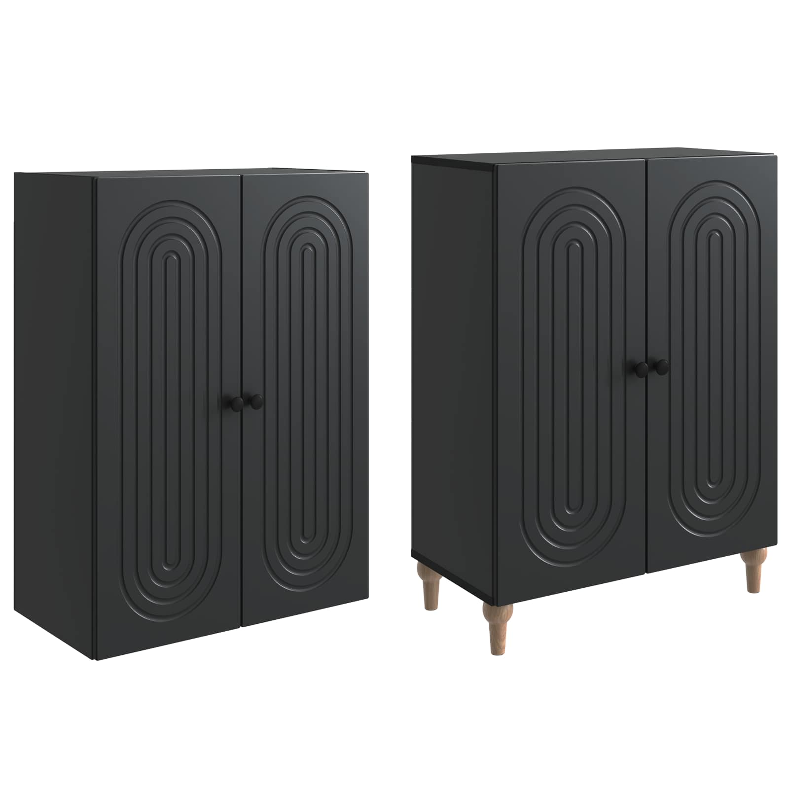 Ensemble de Meubles 2 pcs 66 x 34,5 x 90 cm Bois d'ingénierie - XIOS