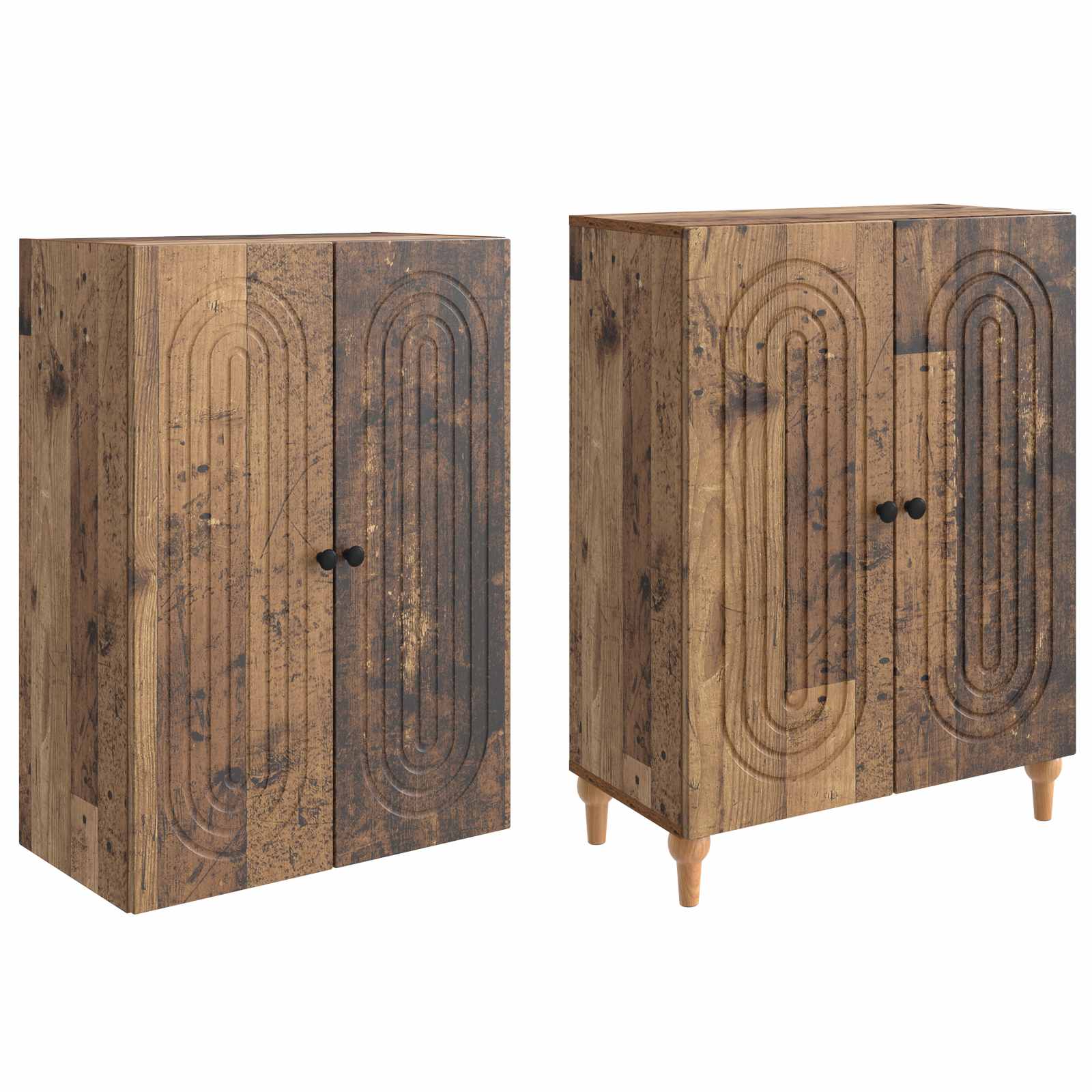 Ensemble de Meubles 2 pcs 66 x 34,5 x 90 cm Bois d'ingénierie - XIOS