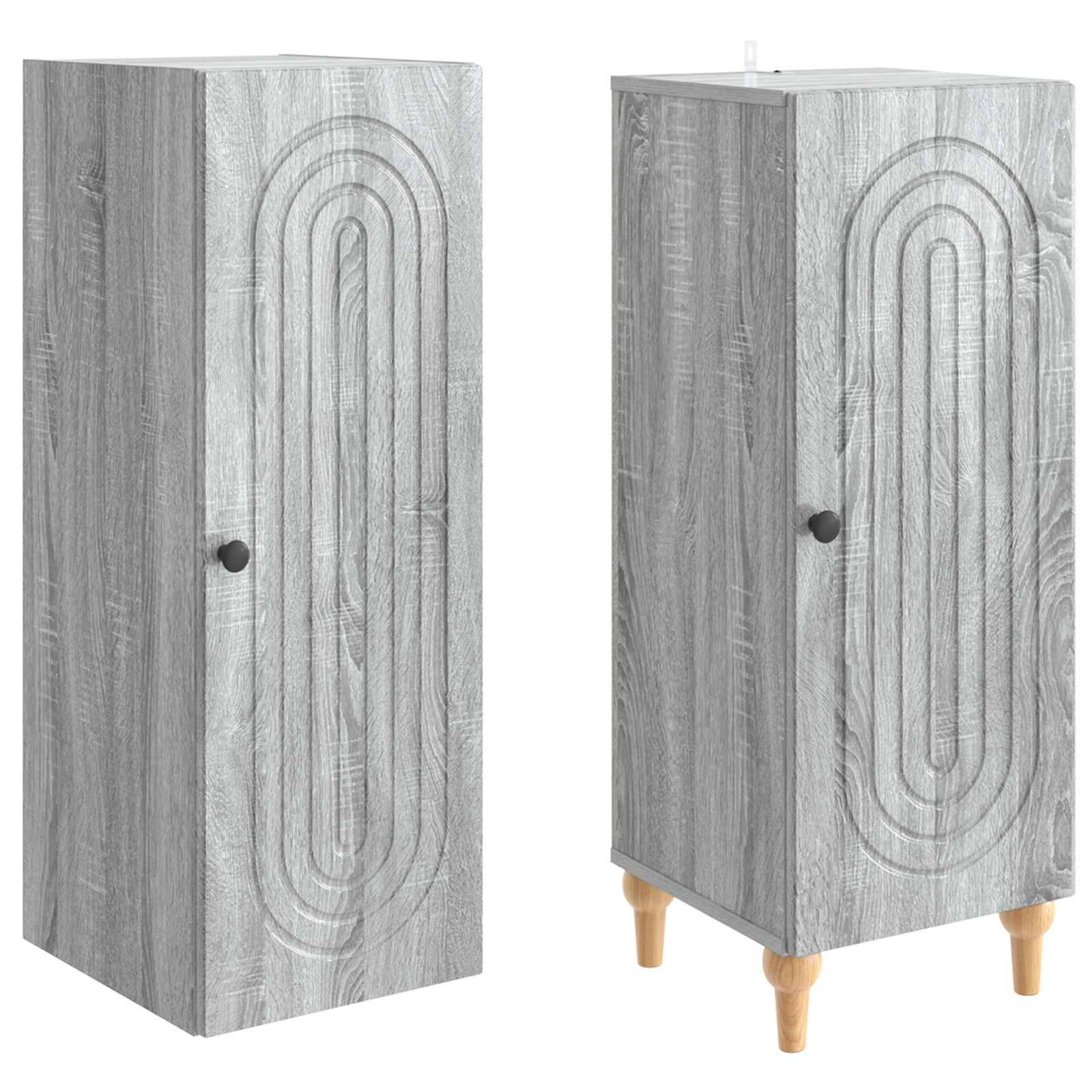 Ensemble de Meubles 2 pcs Sonoma gris Bois d'ingénierie - XIOS