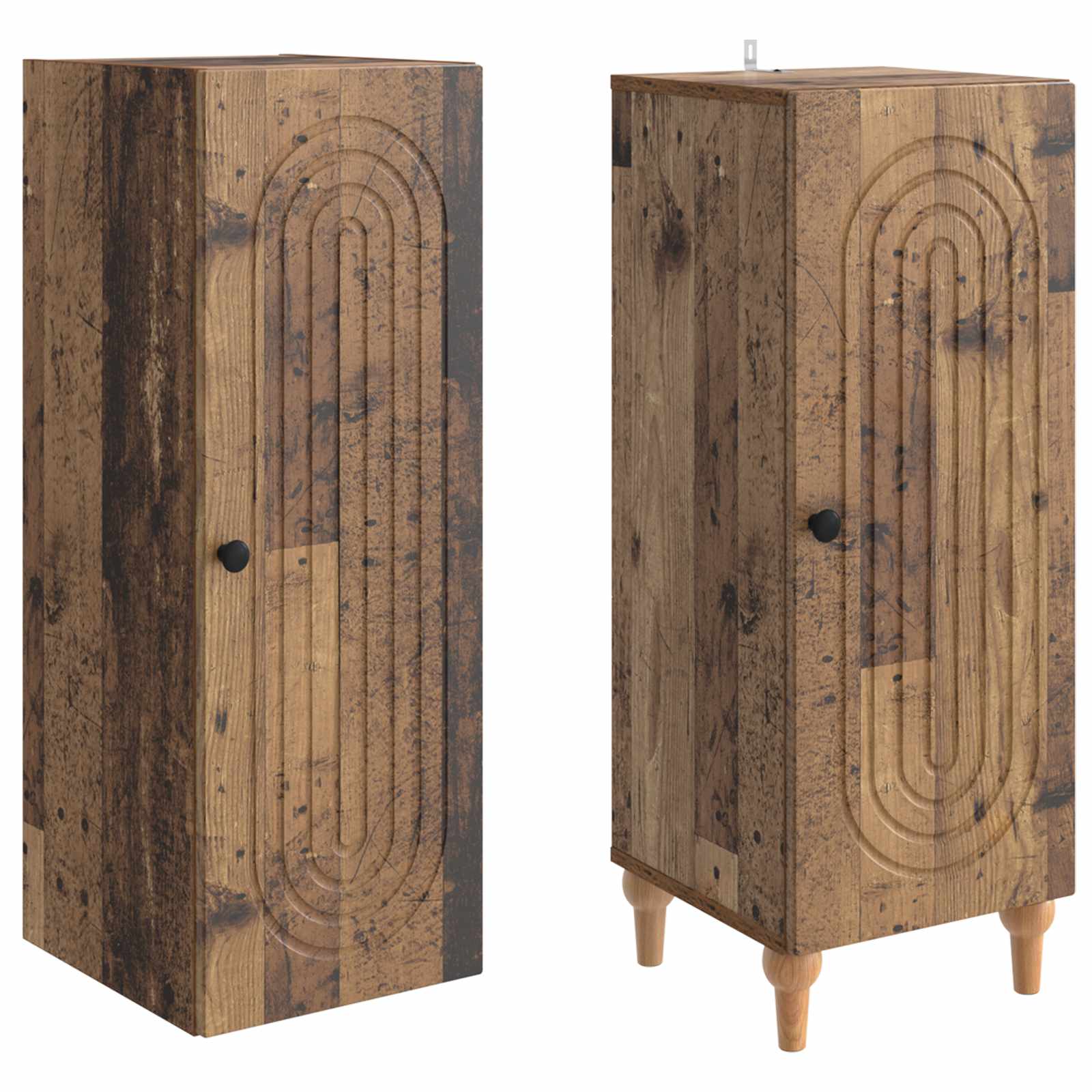 Ensemble de Meubles 2 pcs Bois ancien Bois d'ingénierie - XIOS