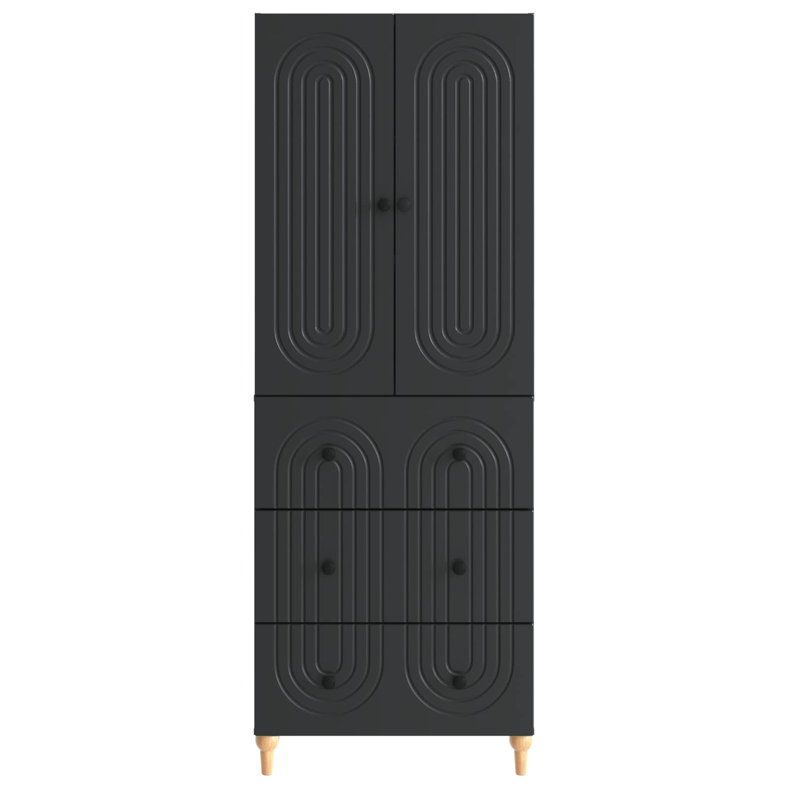 Ensemble de Meubles 2 pcs 66 x 34,5 x 90 cm Bois d'ingénierie - XIOS