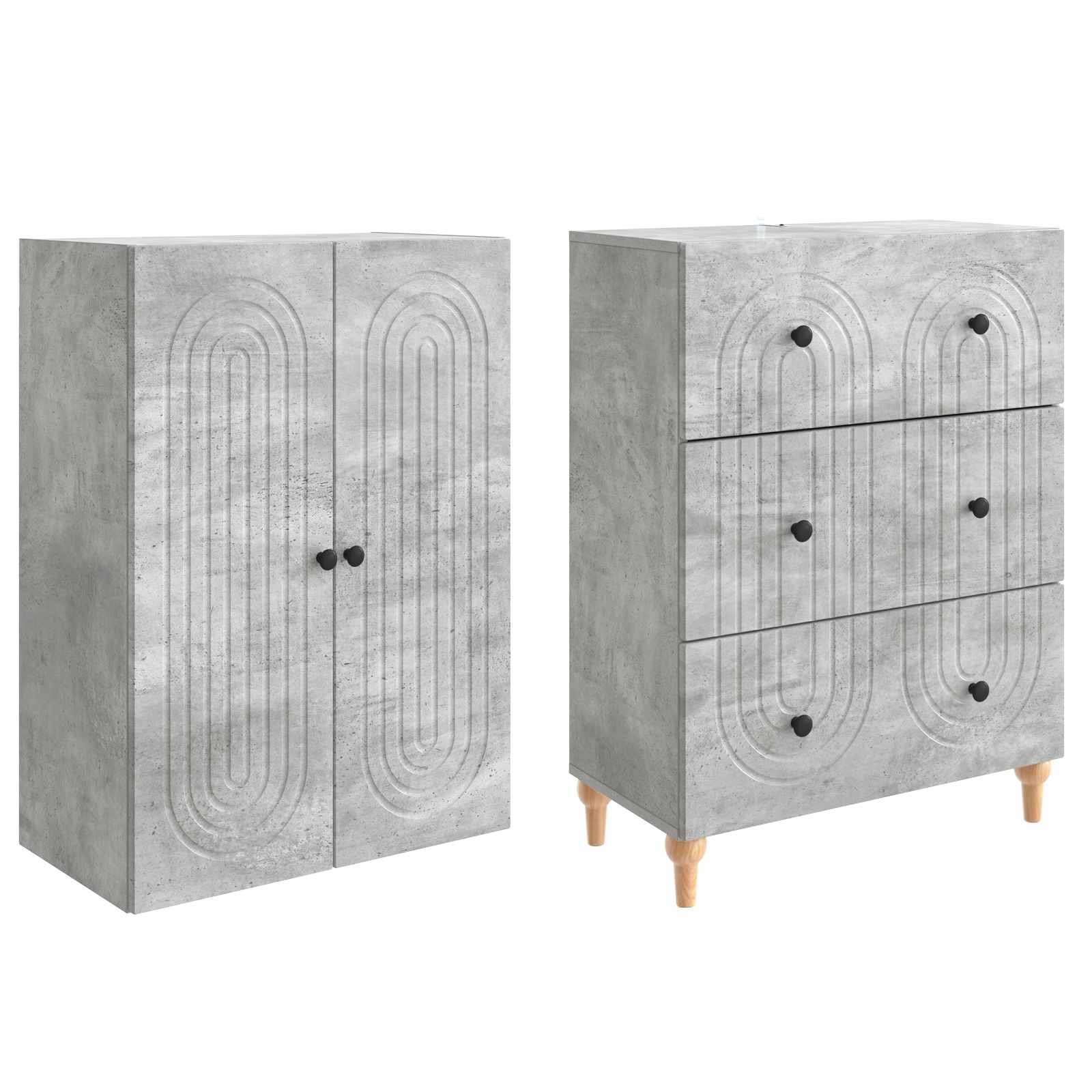 Ensemble de Meubles 2 pcs 66 x 34,5 x 90 cm Bois d'ingénierie - XIOS