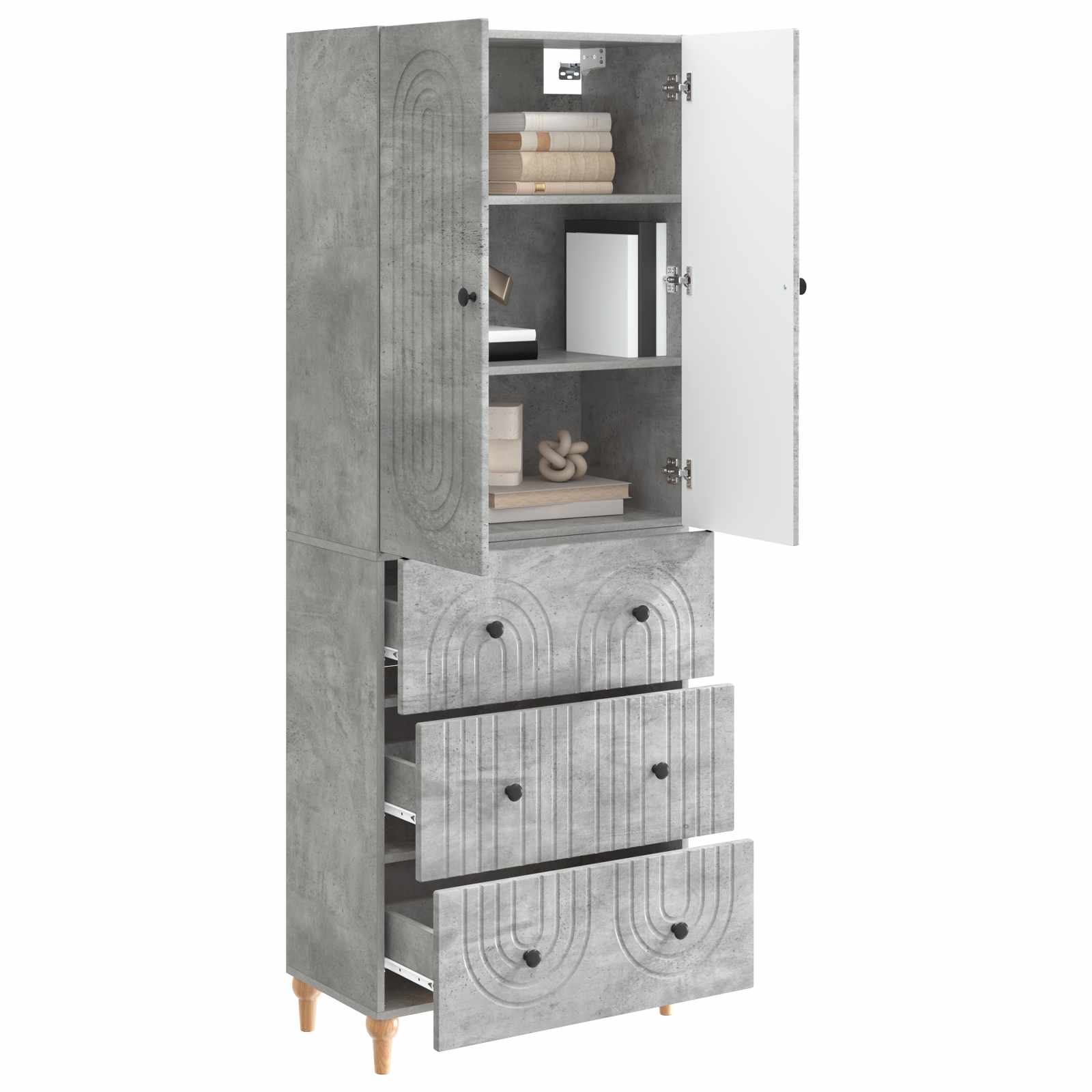 Ensemble de Meubles 2 pcs 66 x 34,5 x 90 cm Bois d'ingénierie - XIOS