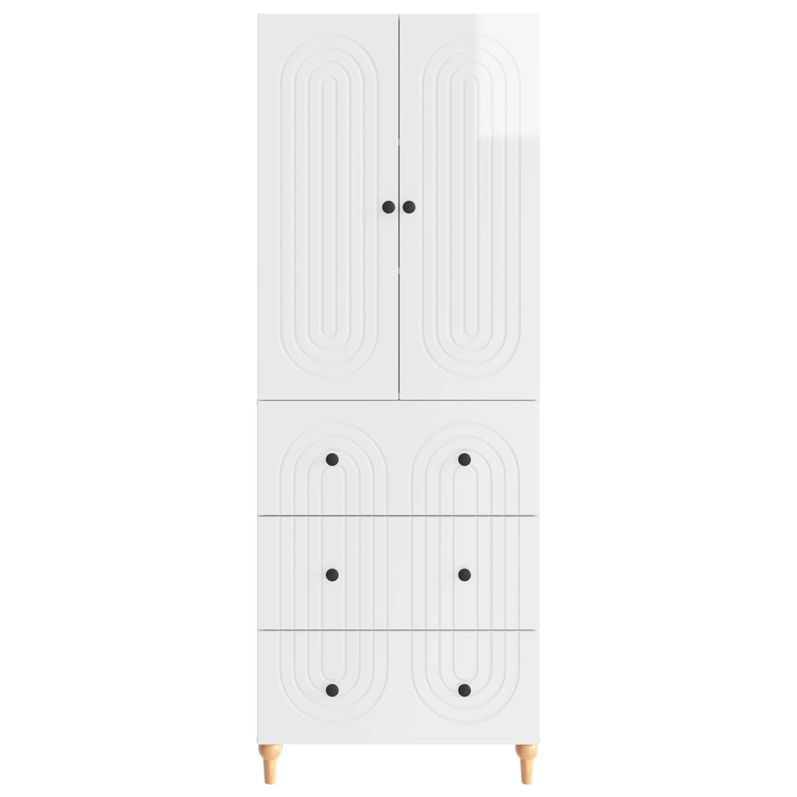 Ensemble de Meubles 2 pcs 66 x 34,5 x 90 cm Bois d'ingénierie - XIOS