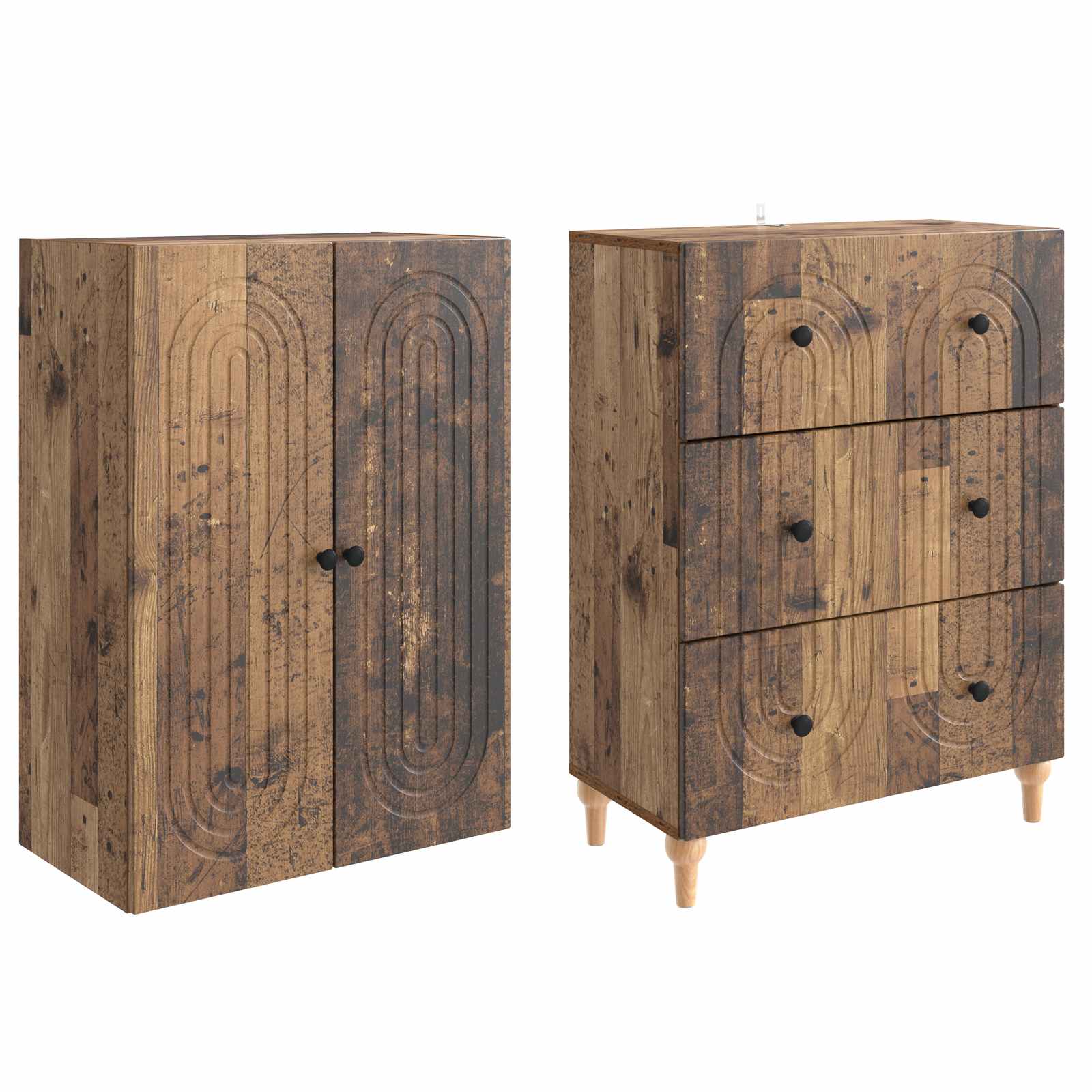 Ensemble de Meubles 2 pcs 66 x 34,5 x 90 cm Bois d'ingénierie - XIOS