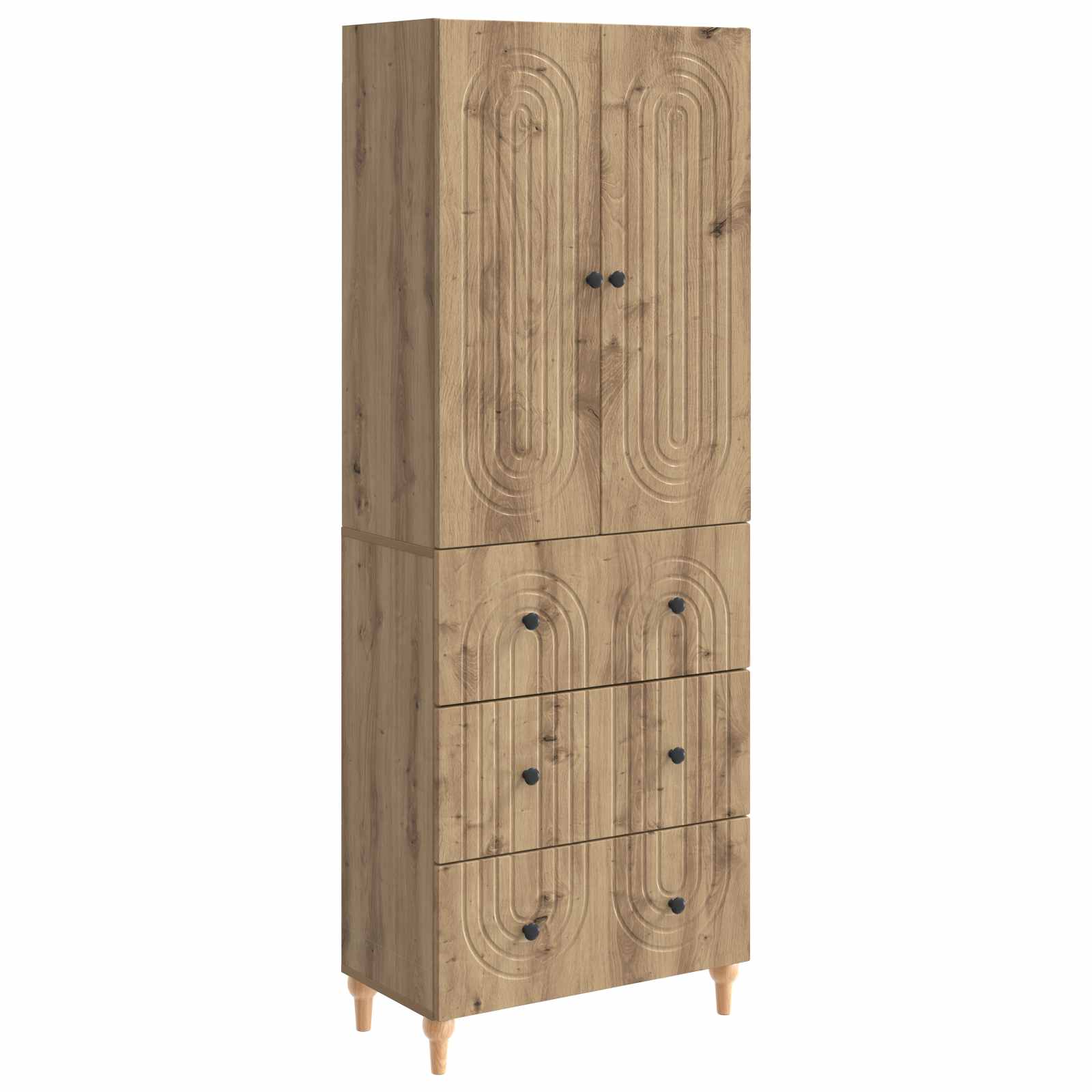 Ensemble de Meubles 2 pcs 66 x 34,5 x 90 cm Bois d'ingénierie - XIOS